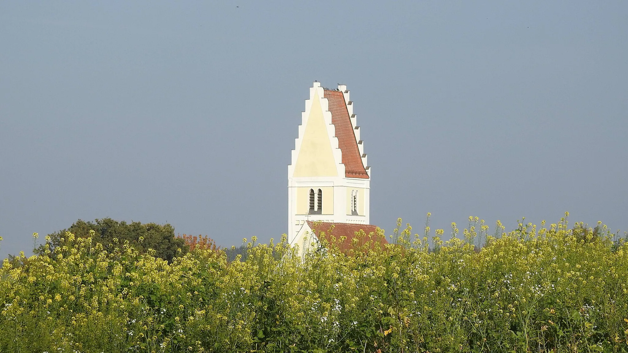 Photo showing: Kirche in Tödtenried, Sielenbach, von Südwesten