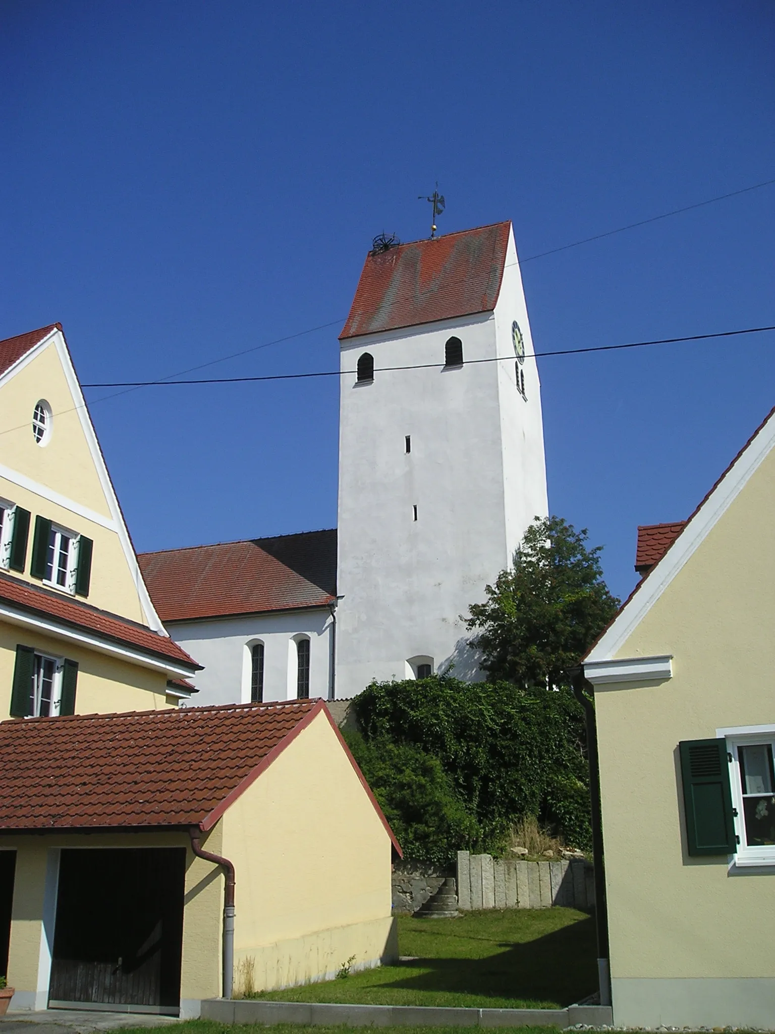 Photo showing: Bühl i. Ries, Gemeindeteil von Alerheim im Landkreis Donau-Ries (Bayern), Evang. St.-Marien-Kirche