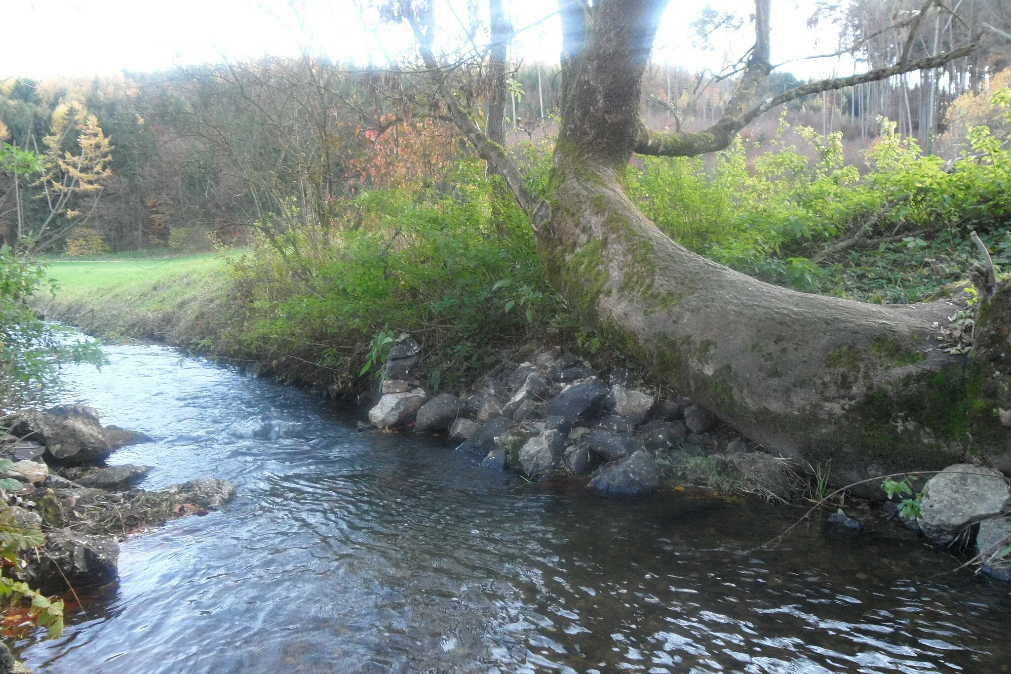 Photo showing: Flutkanal nach Nassenfels (bei Schutter)