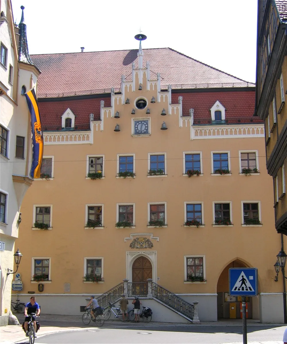 Photo showing: Rathaus, Donauwörth