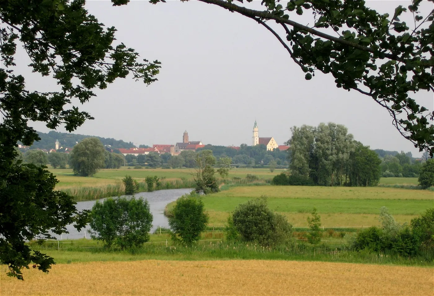 Photo showing: Wörnitz bei Donauwörth