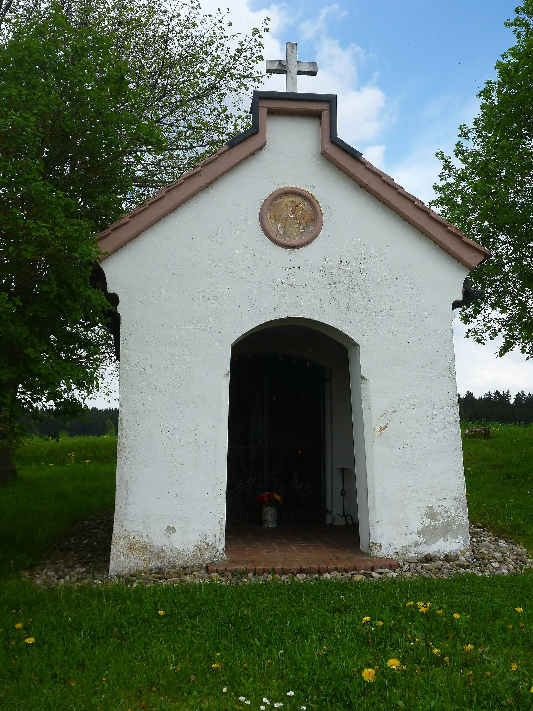 Photo showing: Reutern Wegkapelle, Mitte 19. Jahrhundert