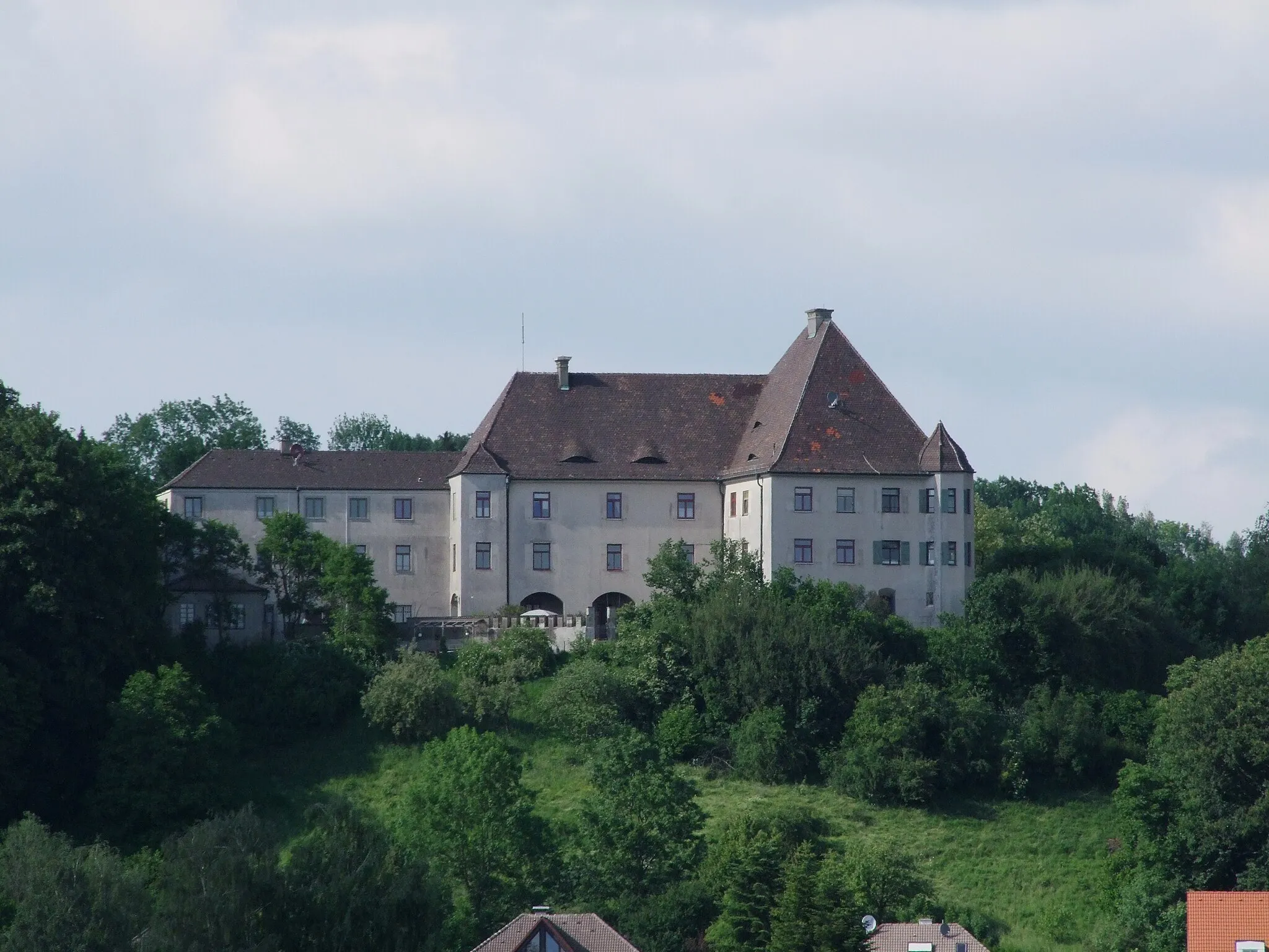 Photo showing: Das Schloss Eisenburg in Memmingen