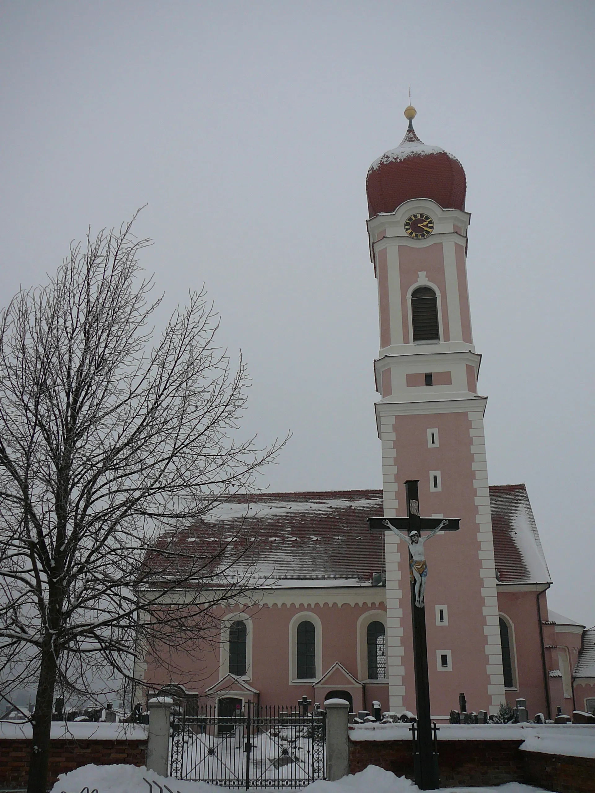 Photo showing: Church SaintMartin in Heimertingen, Bavaria, Germany