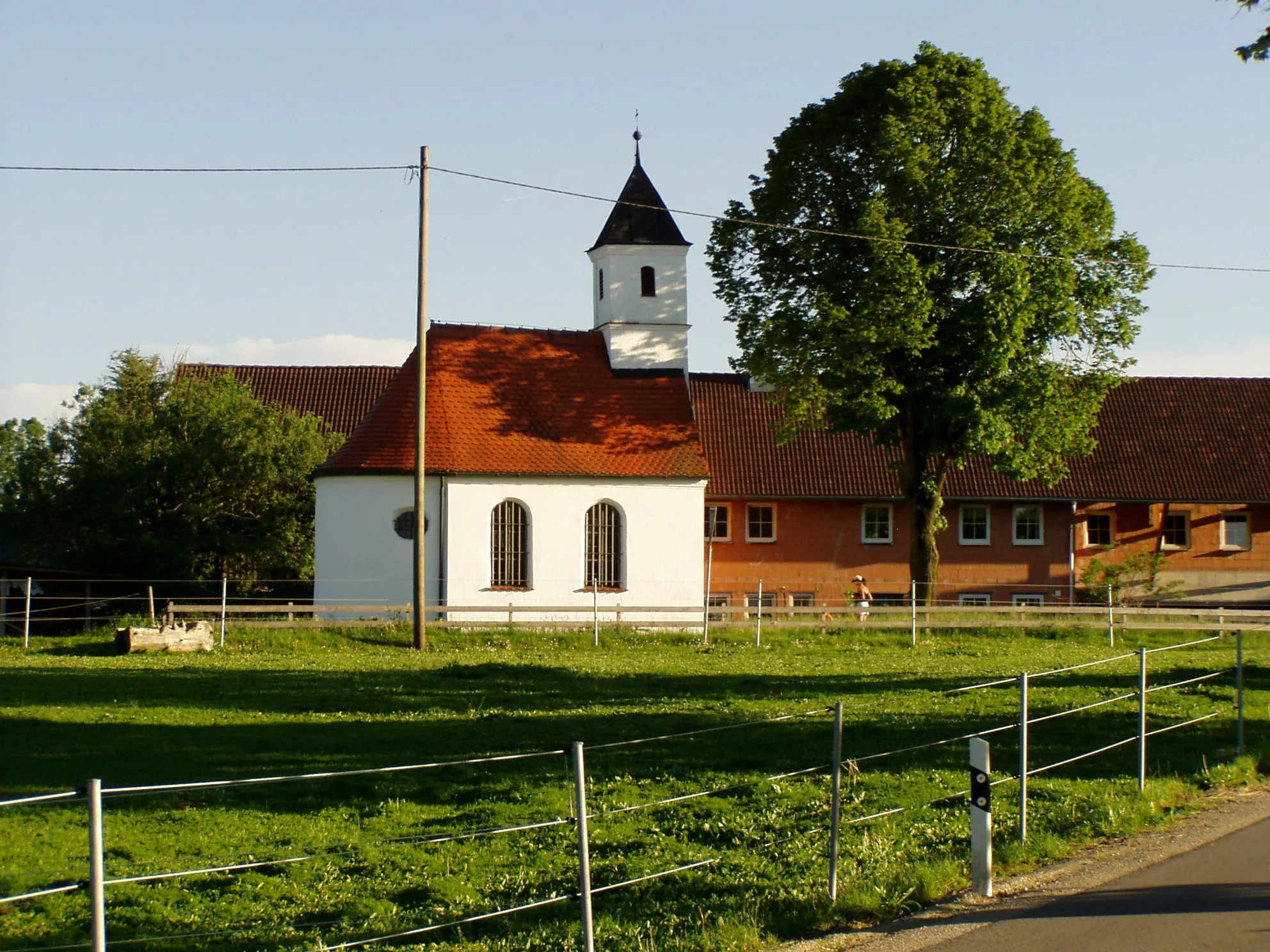 Photo showing: Kapelle in Gennachhausen, Stöttwang