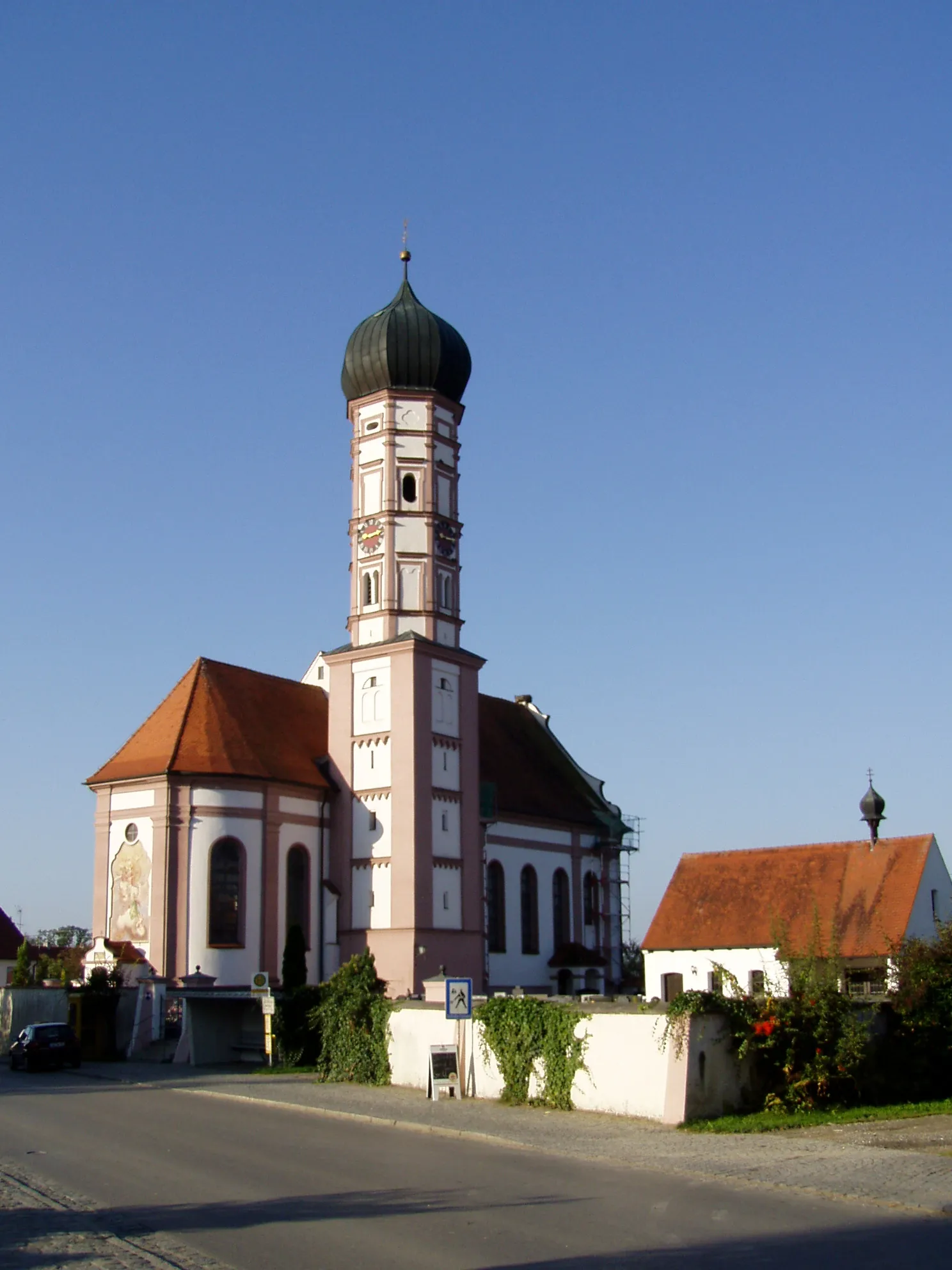 Photo showing: Pfarrkirche in Balzhausen