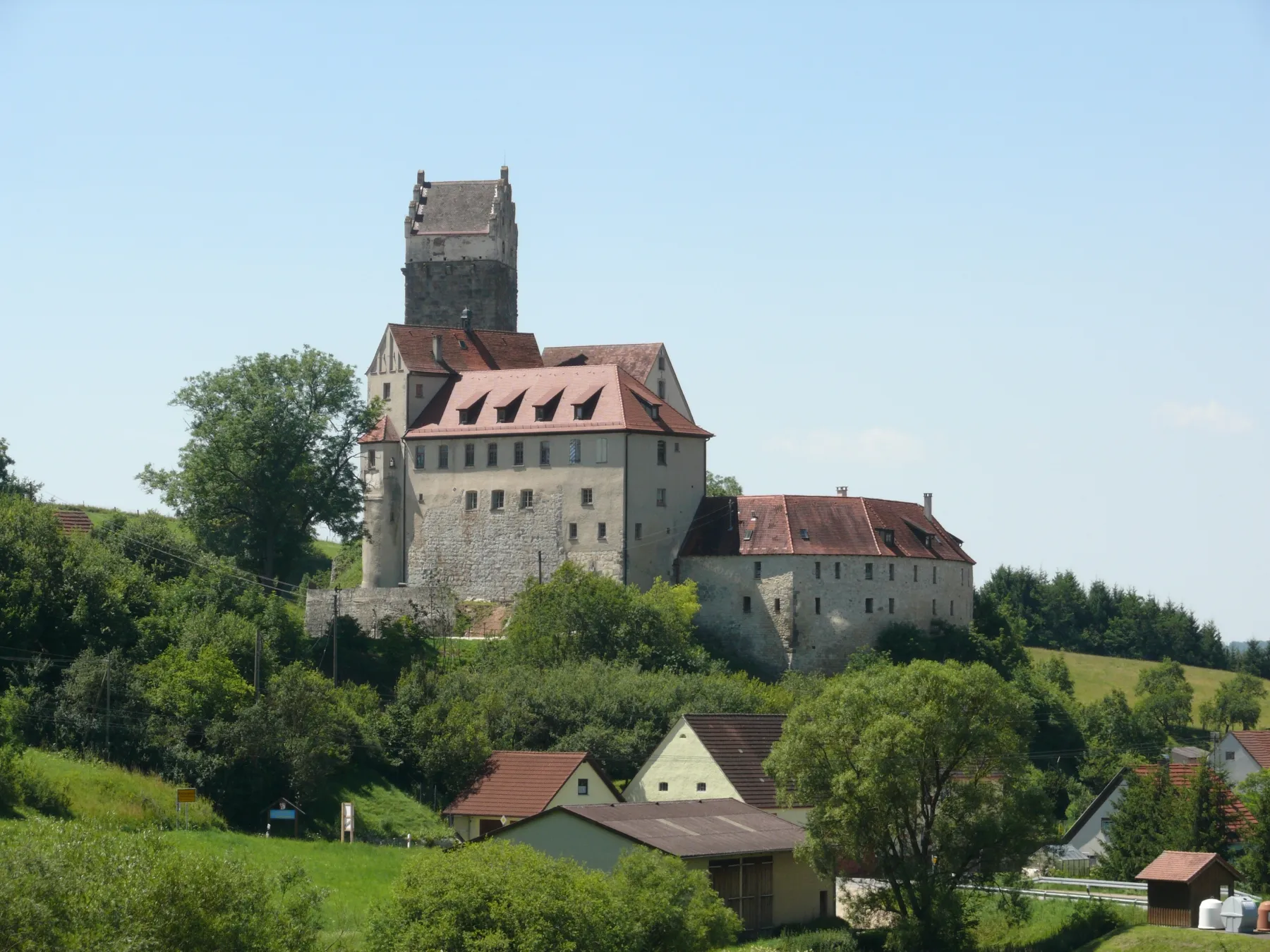 Photo showing: Burg Katzenstein, Dischingen, Germany