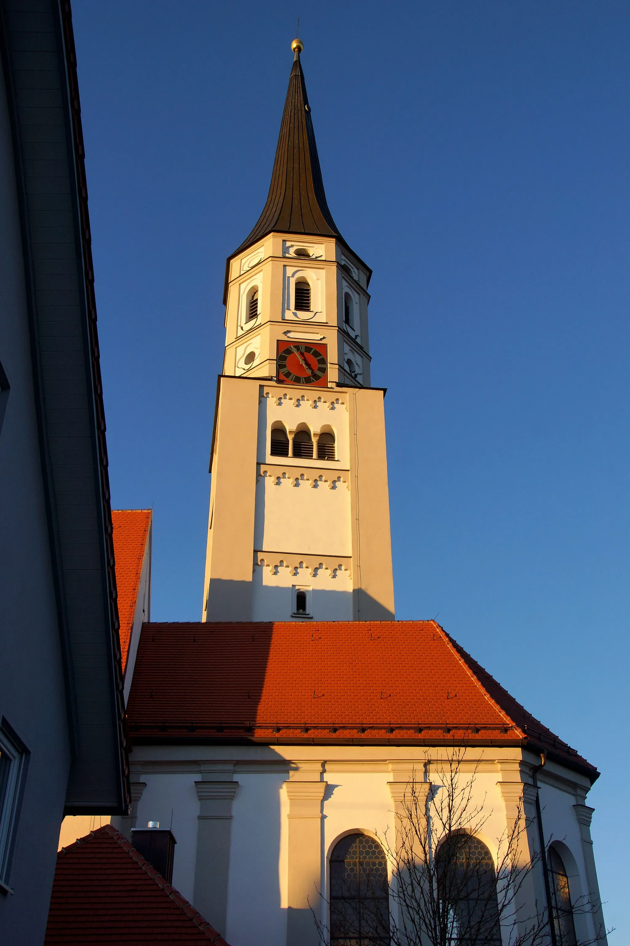 Photo showing: St. Silvester - Hiltenfingen