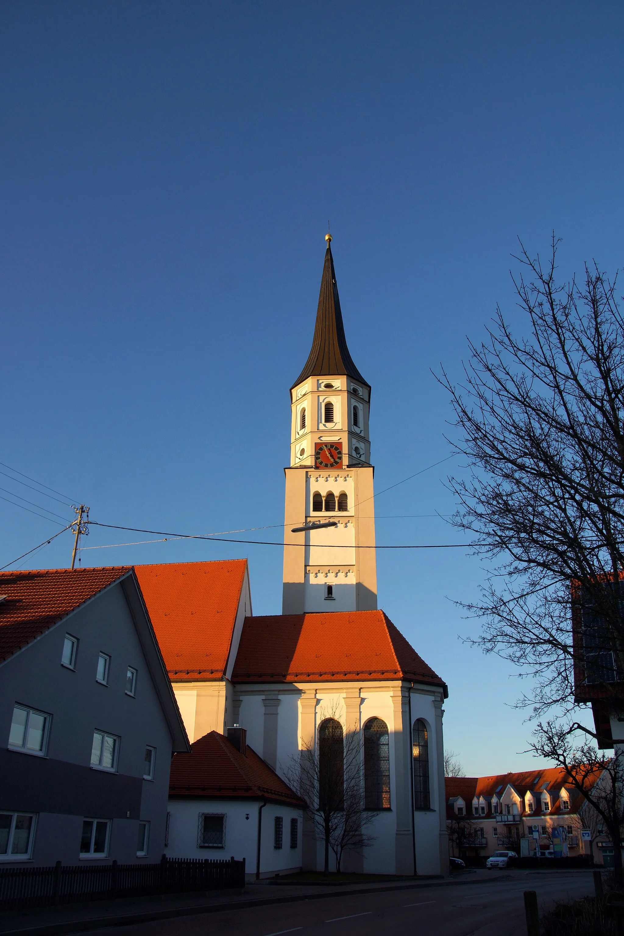 Photo showing: St. Silvester - Hiltenfingen