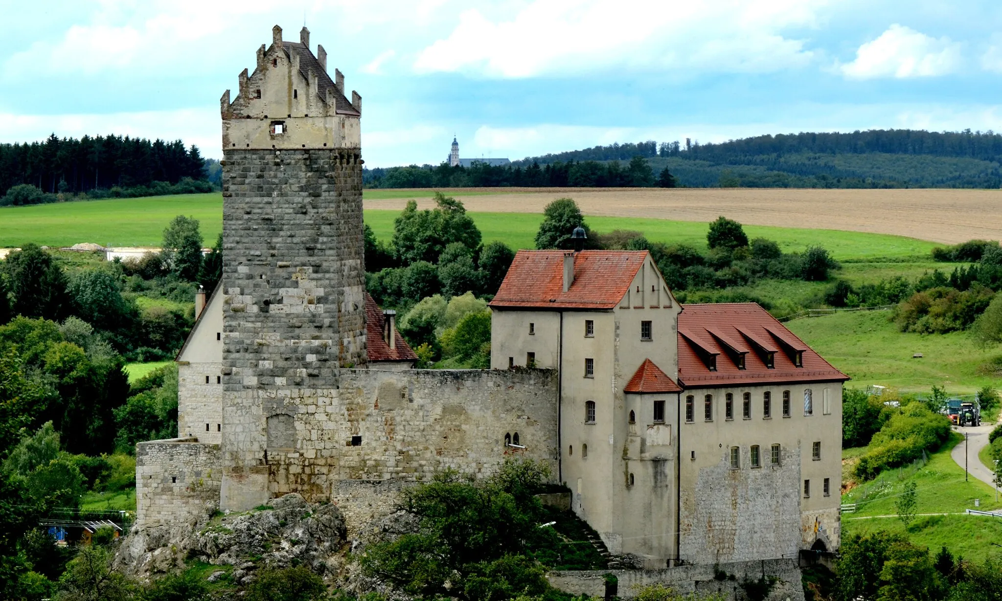 Photo showing: Katzenstein Castle Dischingen.