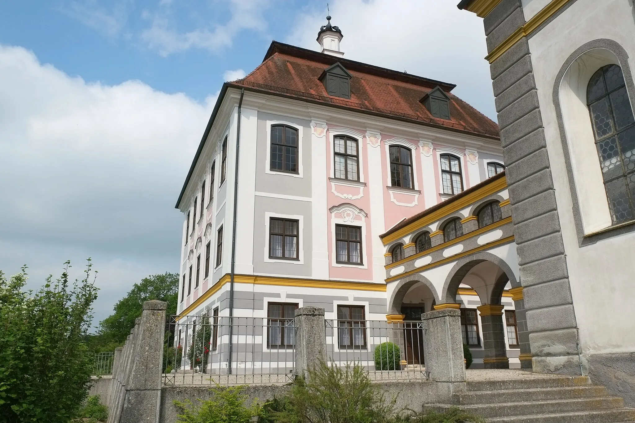 Photo showing: Schloss in Leitheim, einem Ortsteil von Kaisheim im Landkreis Donau-Ries (Bayern)