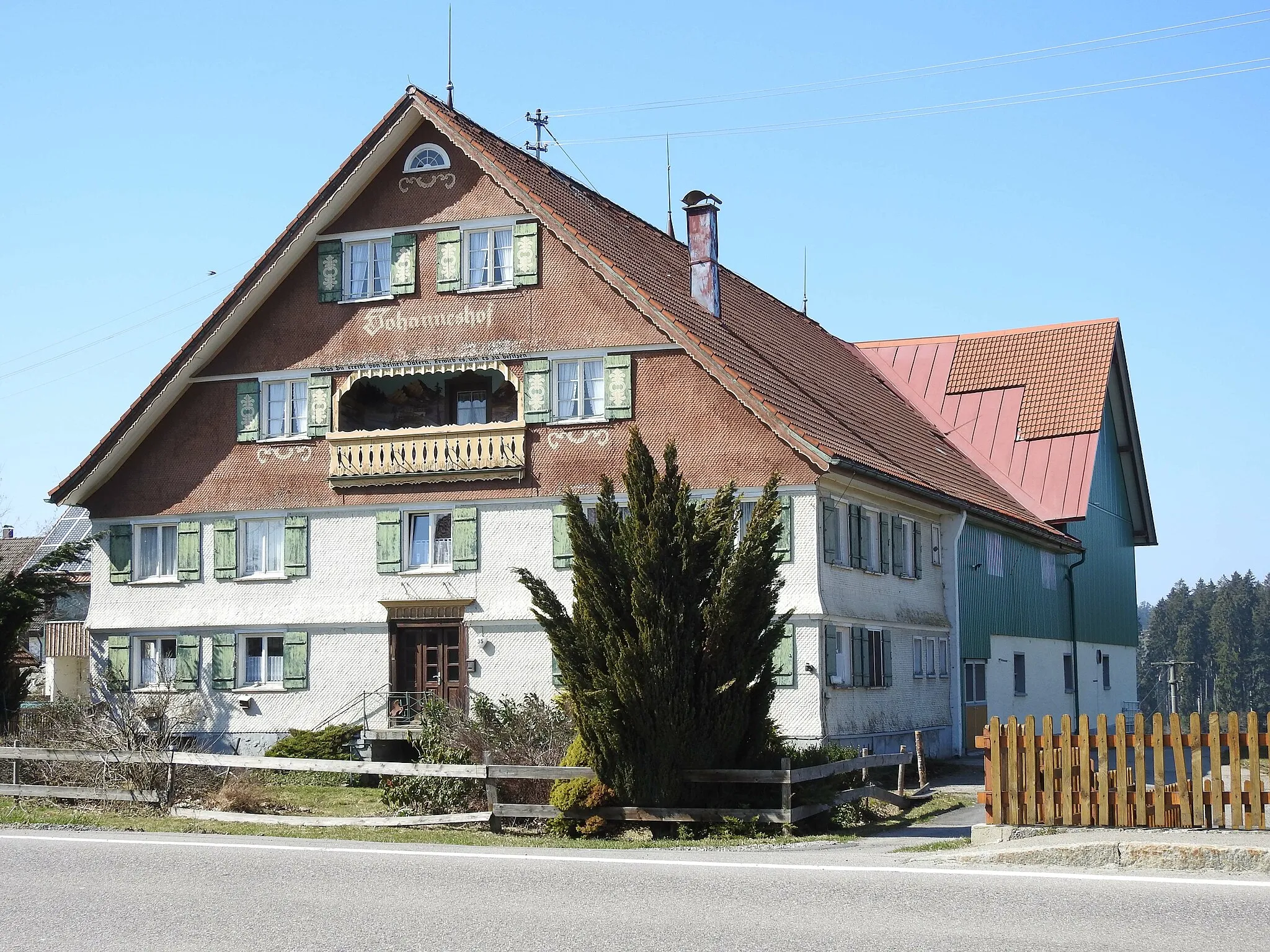 Photo showing: Johanneshof in Haus, Scheidegg