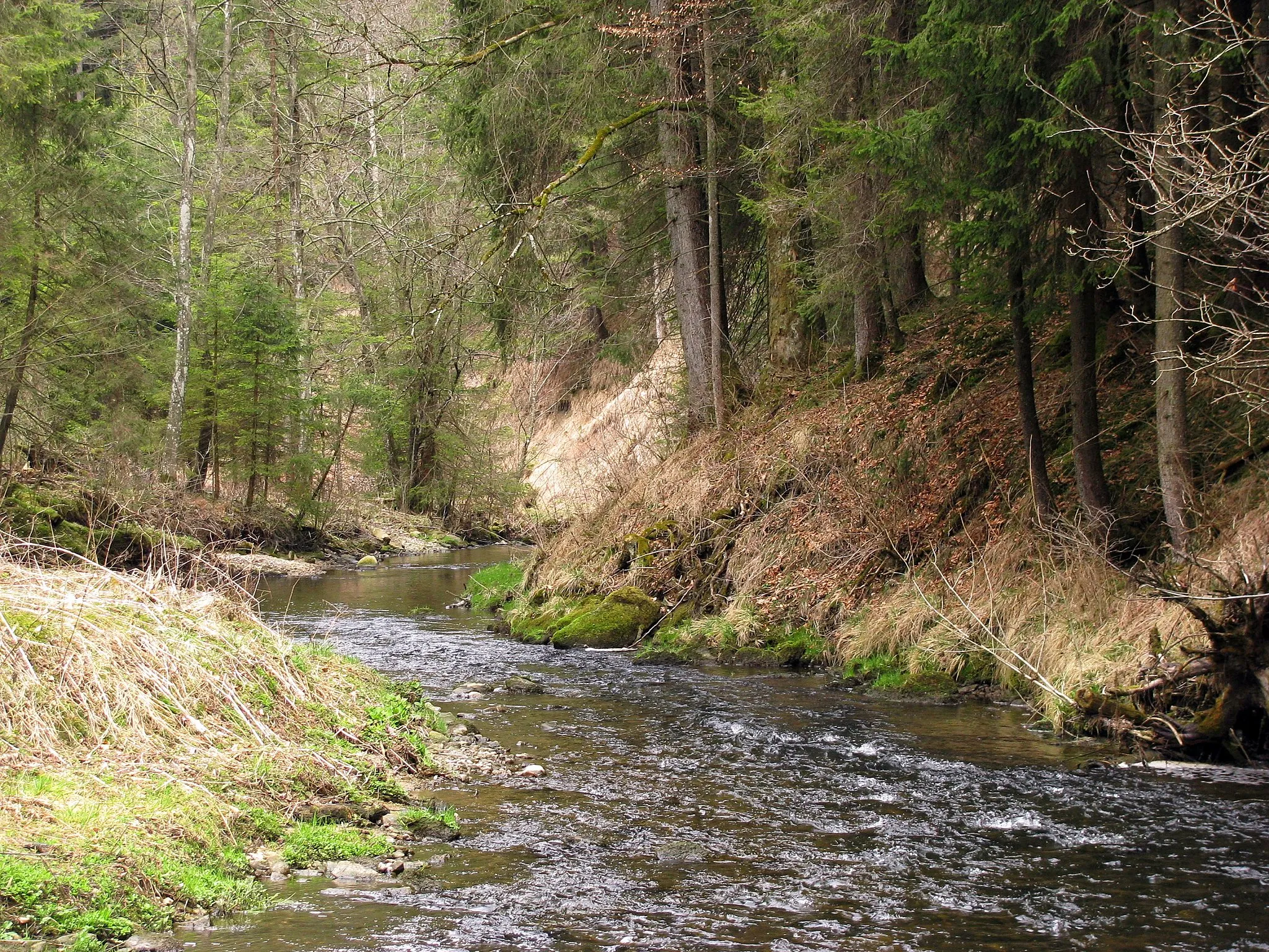 Photo showing: Illach in der Illachschlucht zwischen Wildsteig und Rudersau