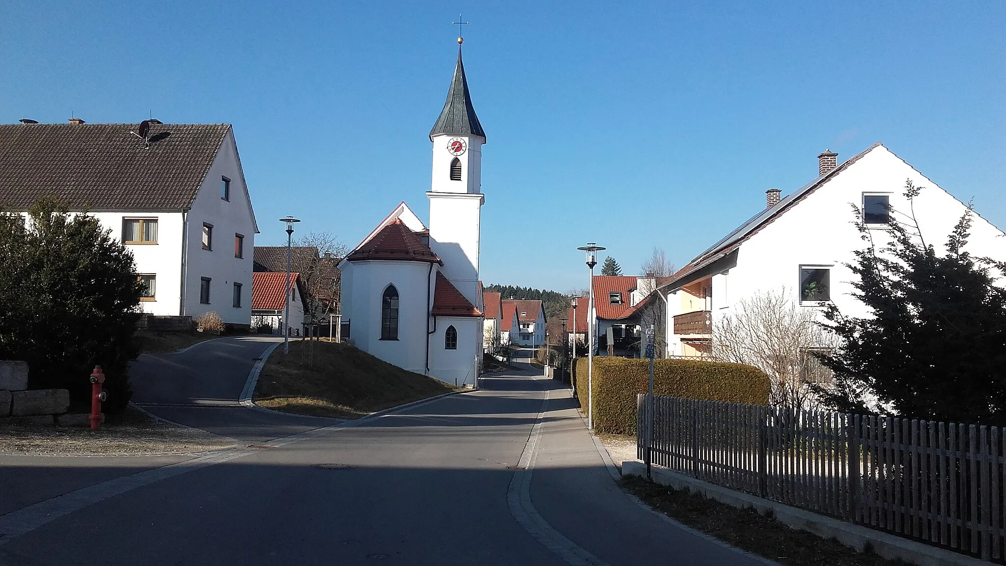 Photo showing: Dorfstraße Reitenbuch