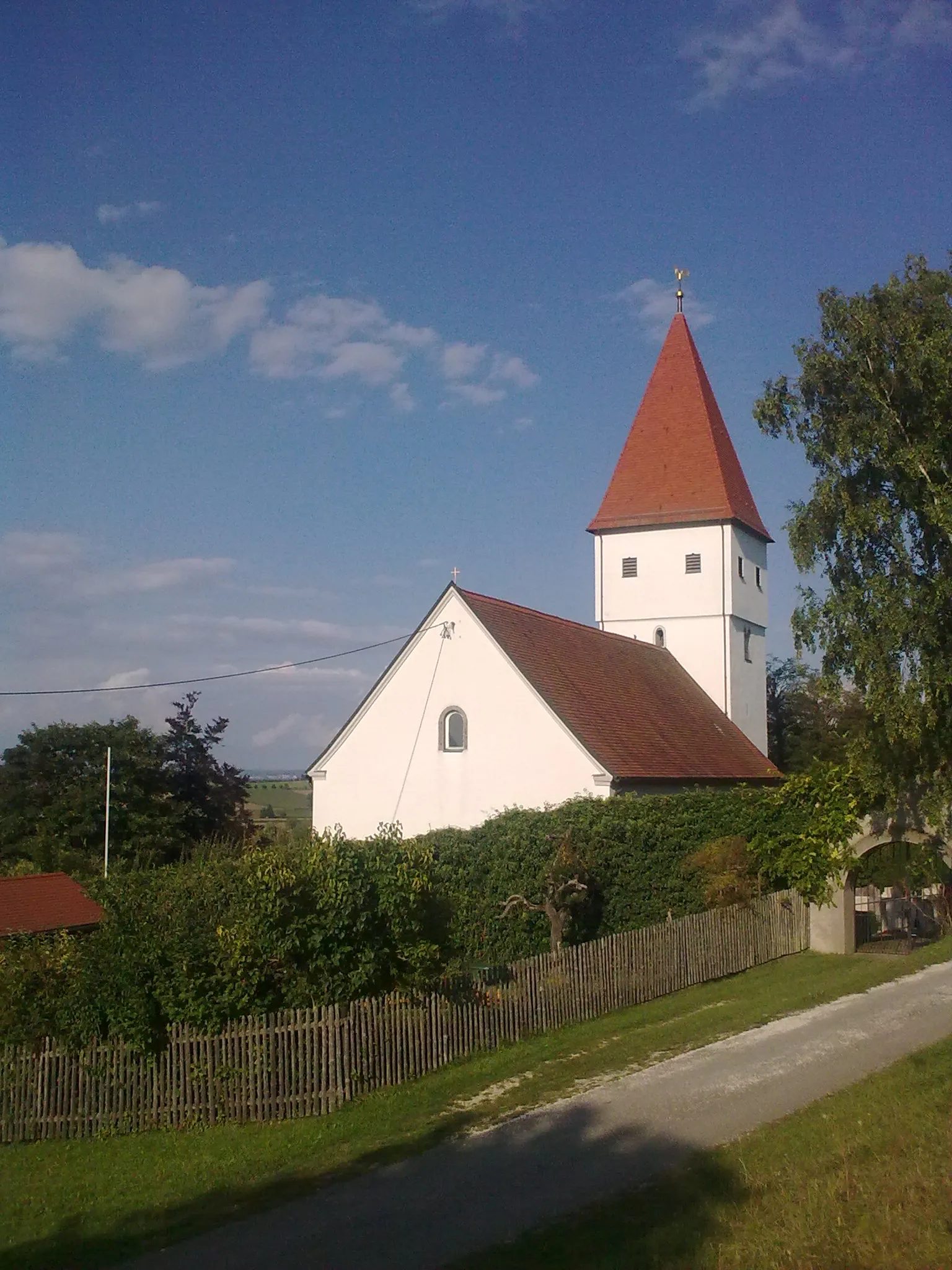 Photo showing: Evangelische Pfarrkirche St. Georg Mönchsdeggingen (Landkreis Donau-Ries, Bayern)