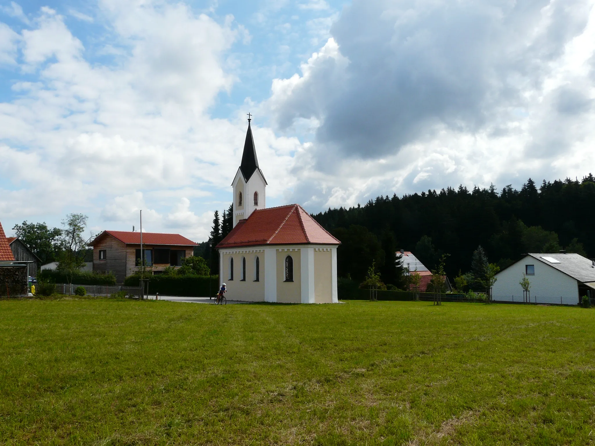 Photo showing: Kapelle Mariä Heimsuchung in Itzlishofen, Fischach