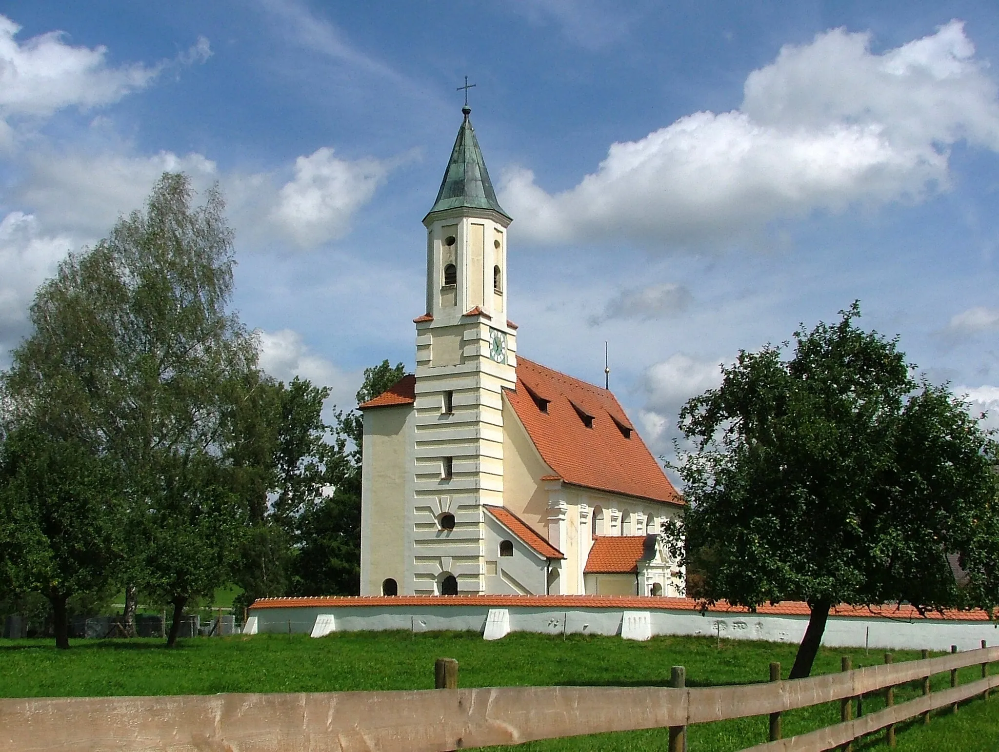 Photo showing: Evangelische Kirche Buxach
