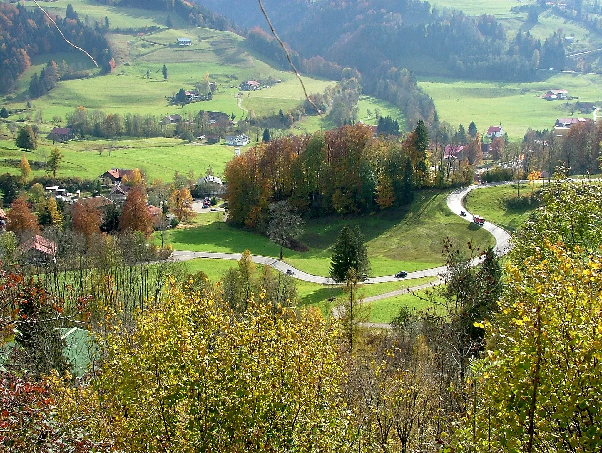 Photo showing: Blick ins Tal