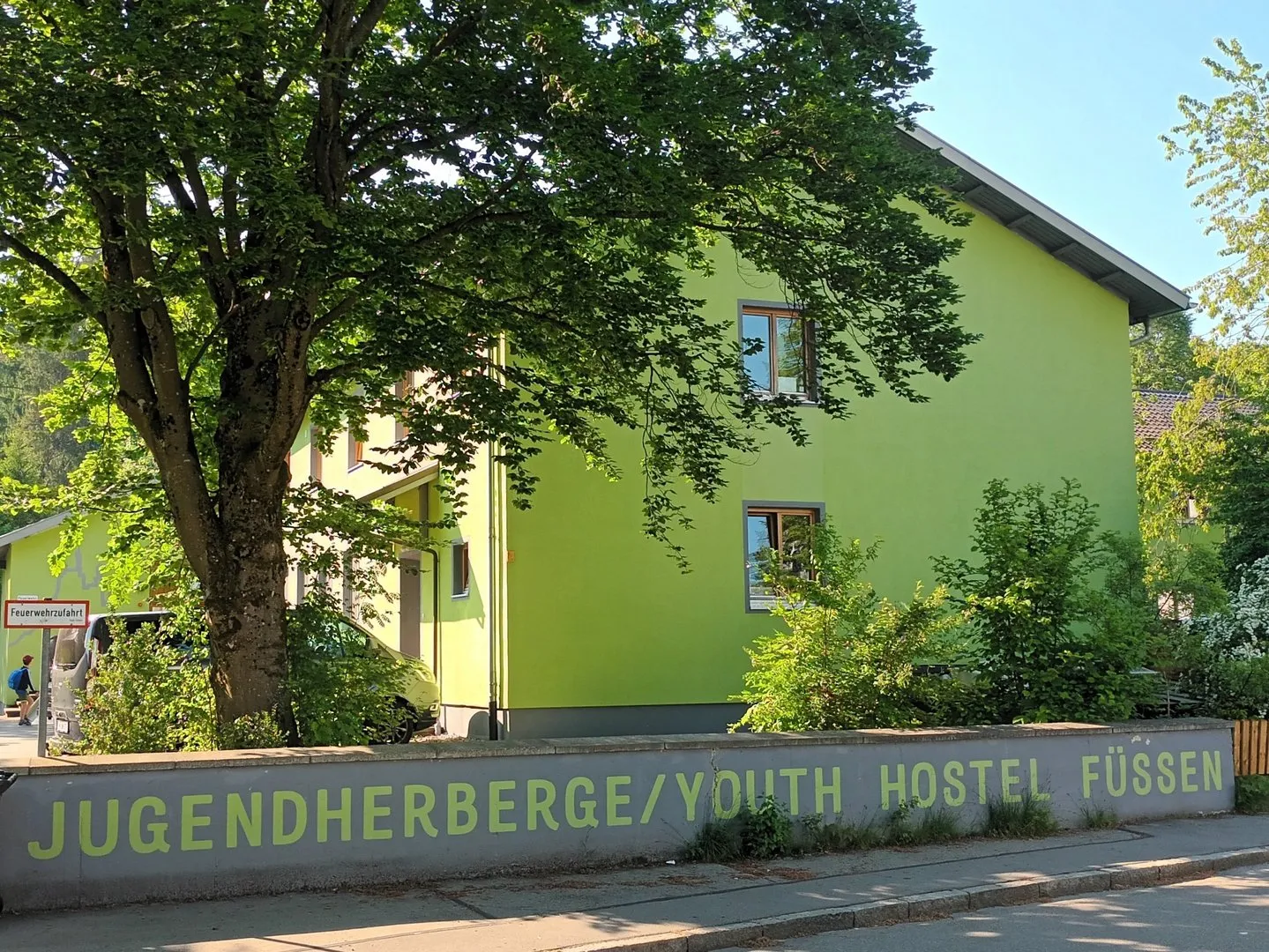 Photo showing: Jugendherberge Füssen an der Mariahilfer Straße 5