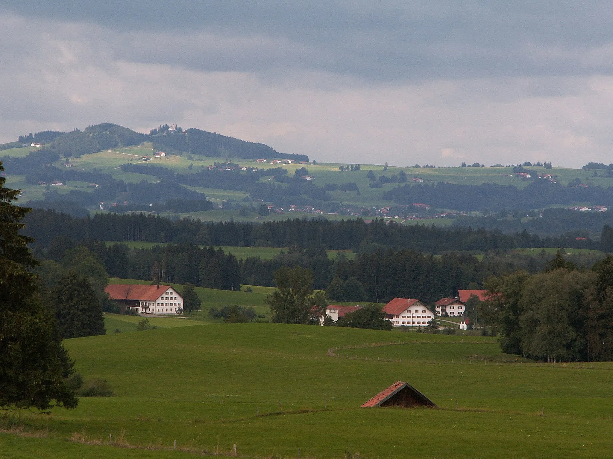 Photo showing: Auerbergland von Osten