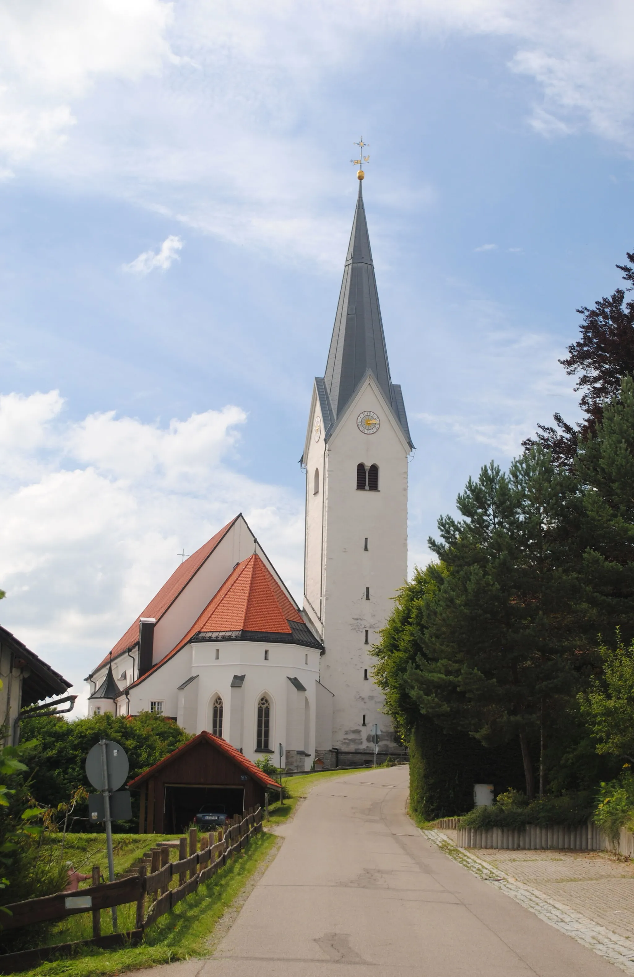 Photo showing: Church of St. Martin in Stiefenhofen, Bavaria, South Germany