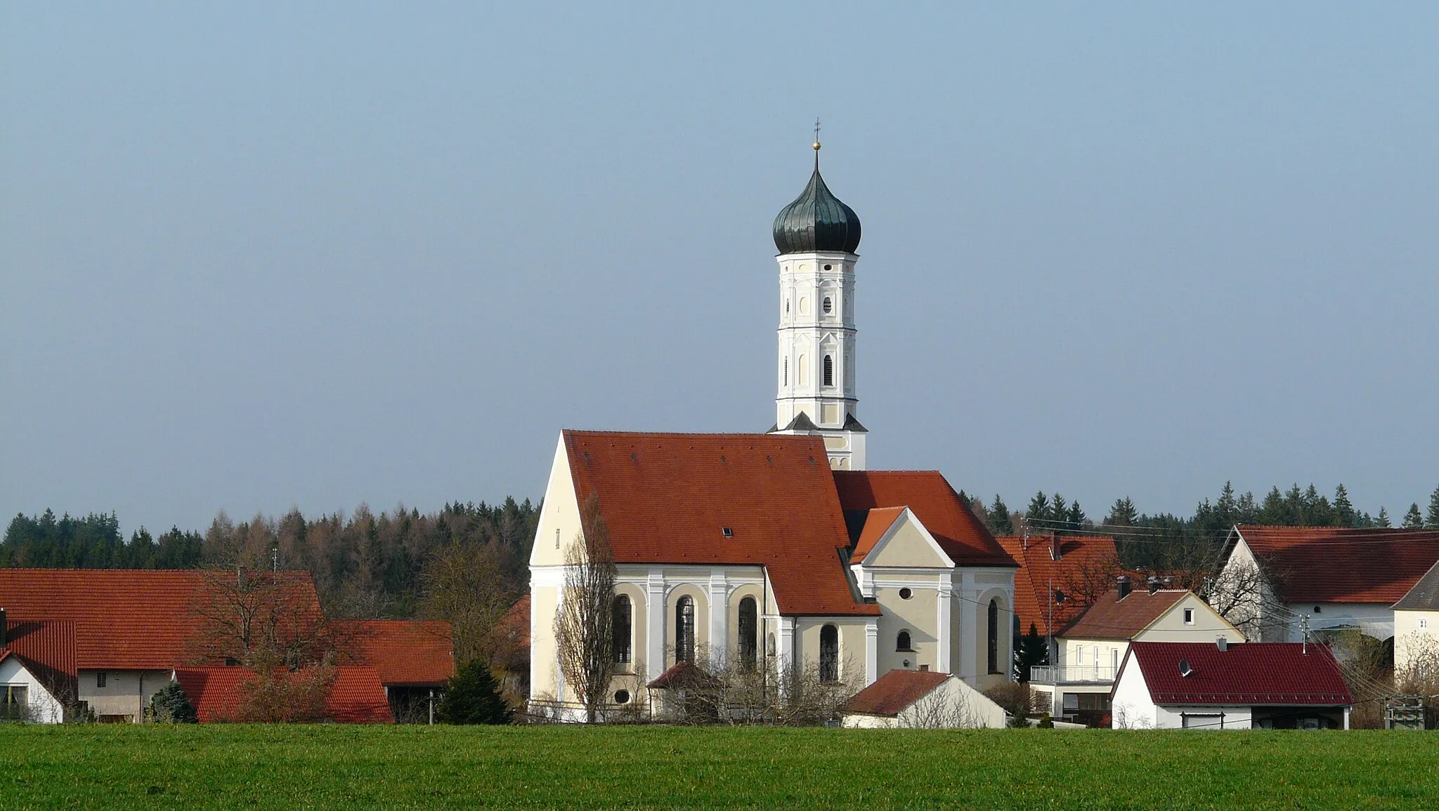 Photo showing: Kirche in Klimmach, Schwabmünchen