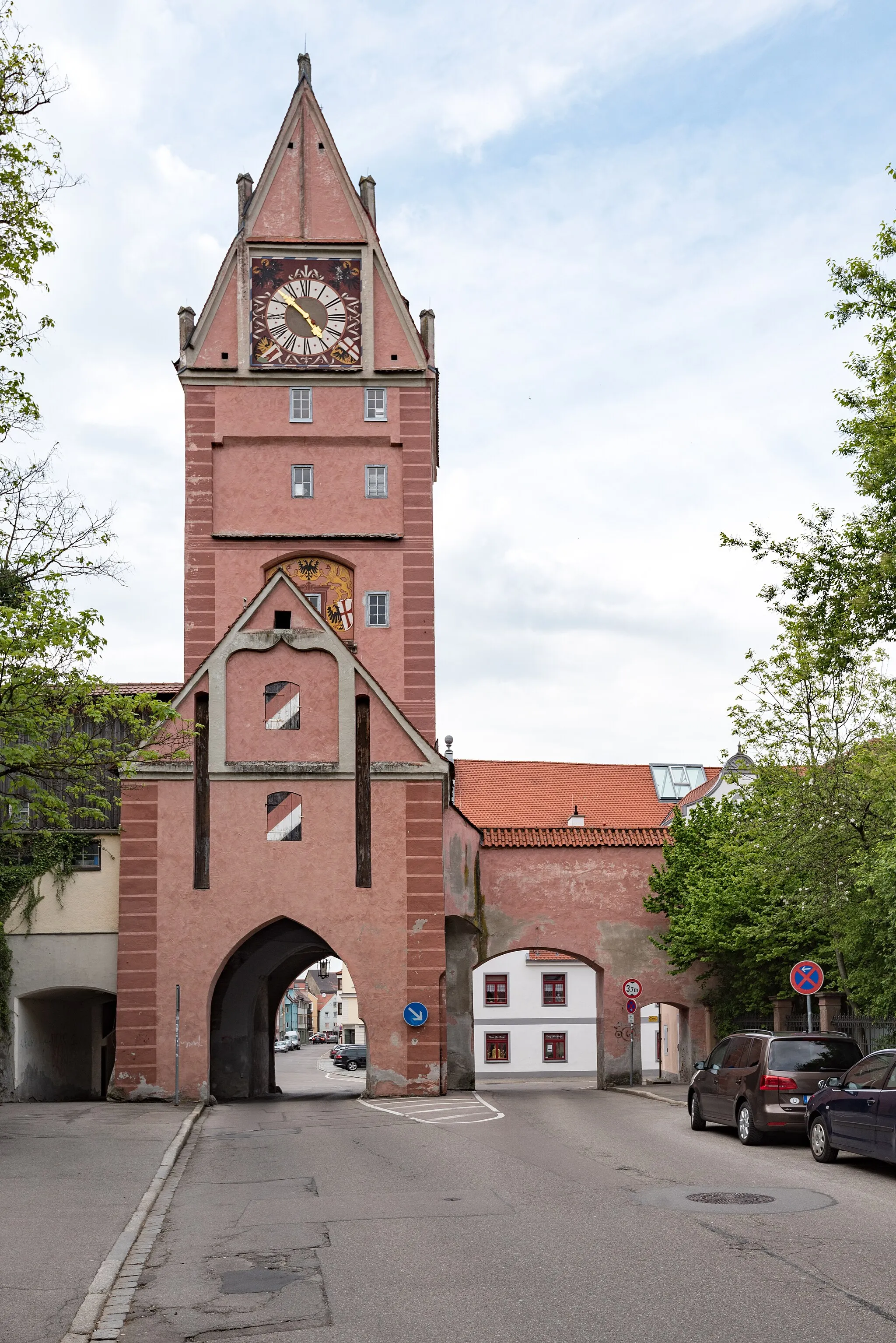 Photo showing: Memmingen, Kempter Straße 34, Kempter Tor