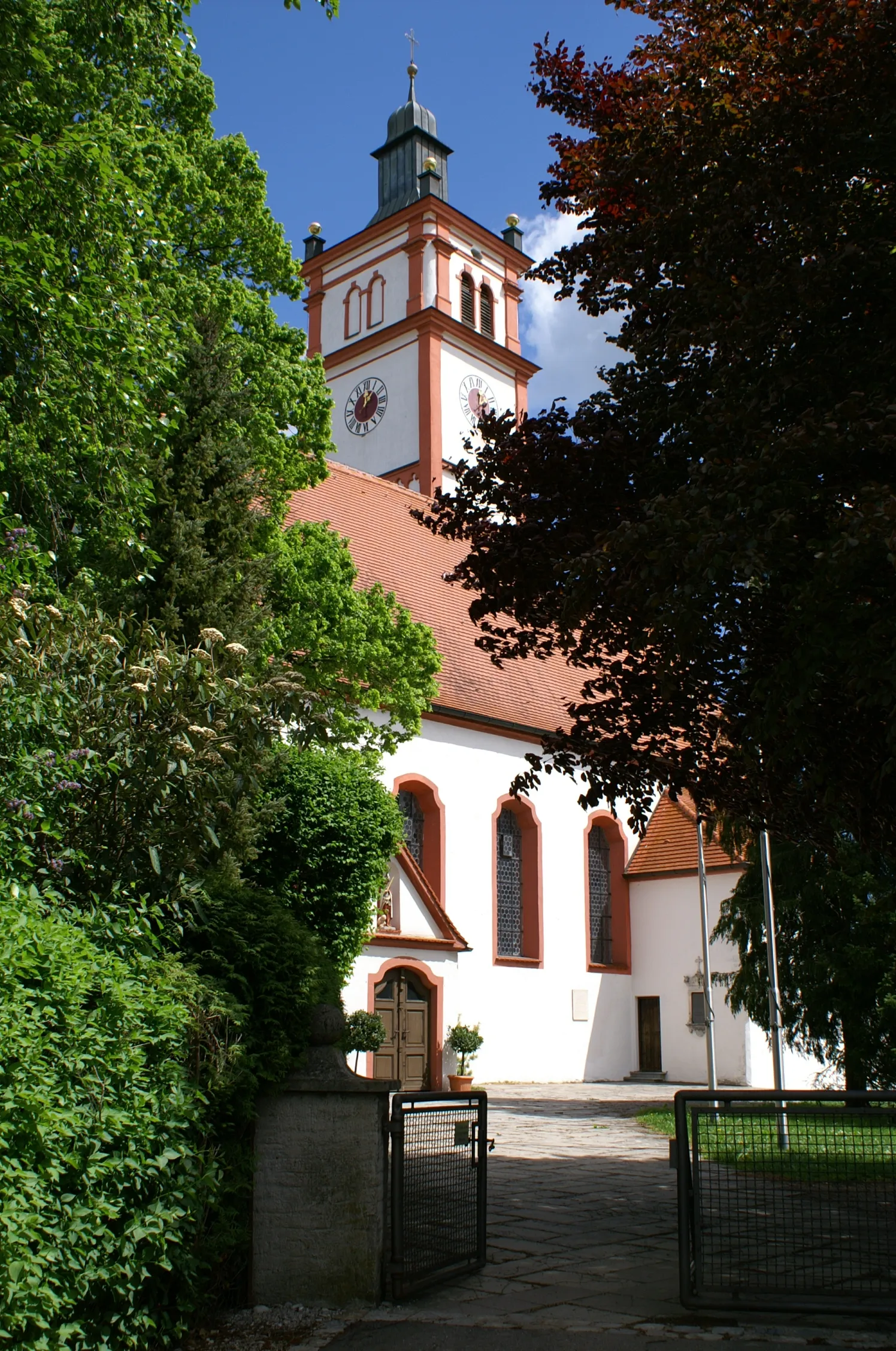 Photo showing: Pfarrkirche St. Martin in Lamerdingen