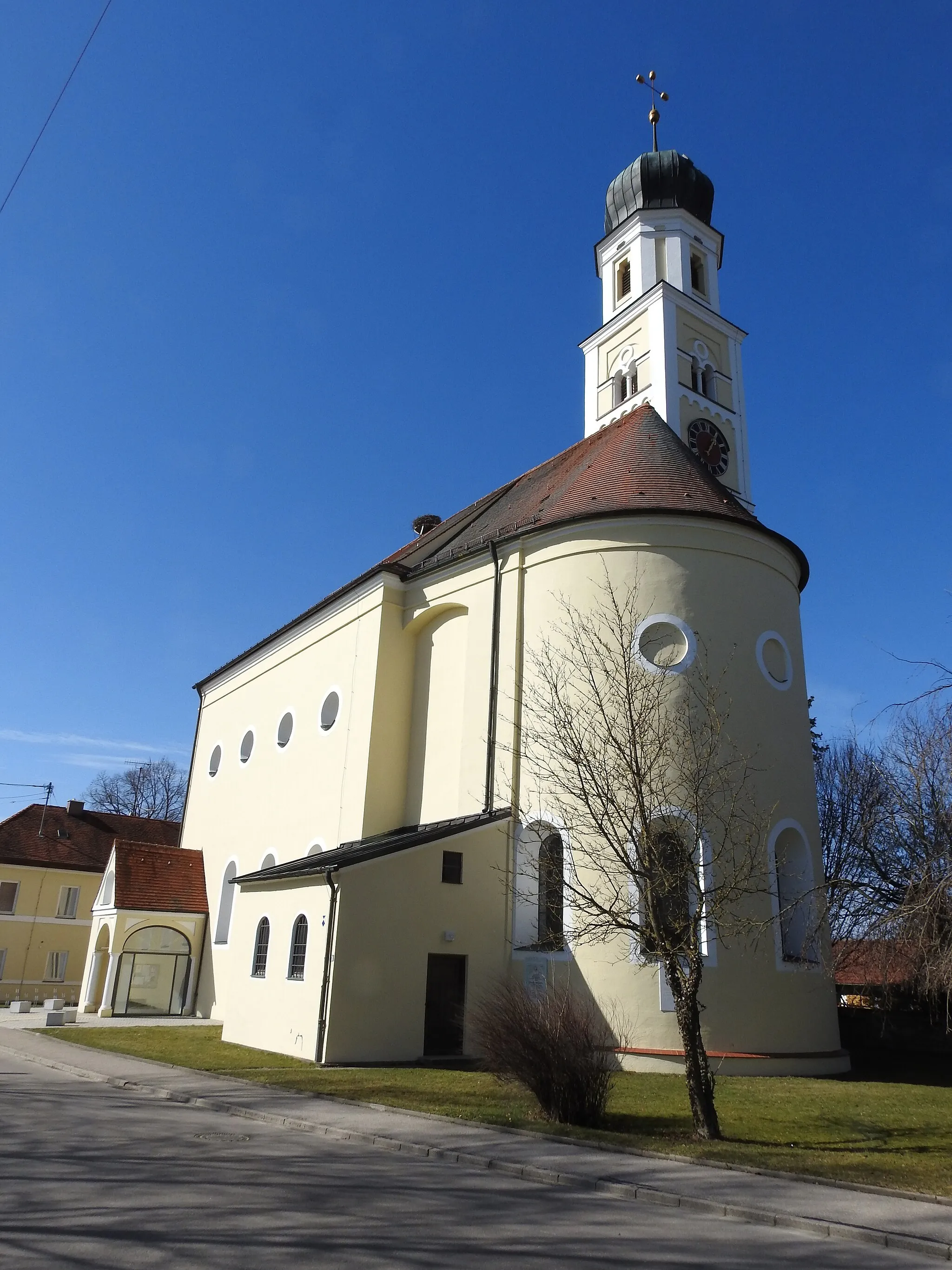Photo showing: Kirche in Gennach, Langerringen