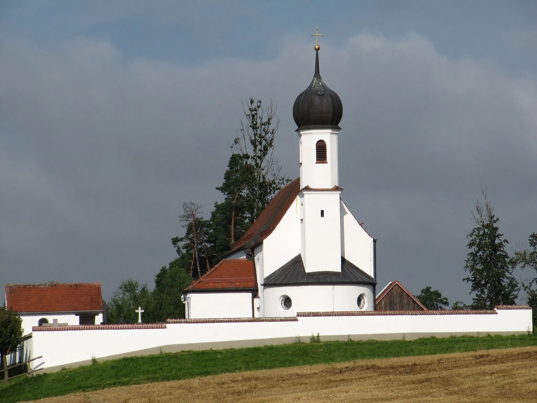 Photo showing: Katholische Pfarrkirche St. Vitus, 86551 Edenried