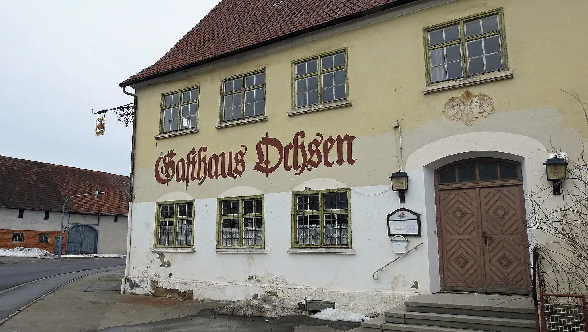 Photo showing: Gasthaus Ochsen in Erlenmoos