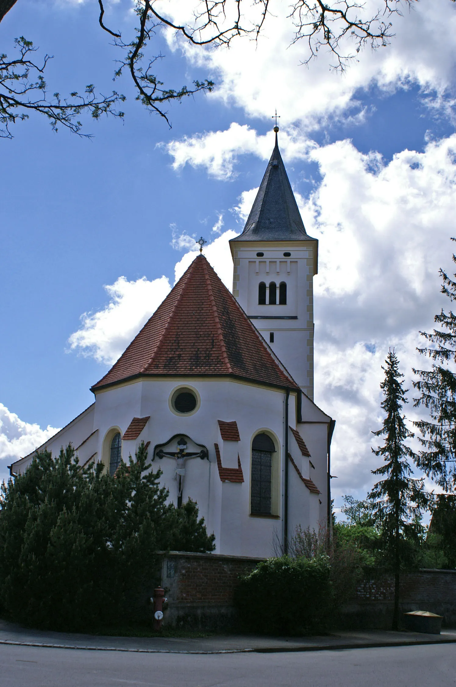 Photo showing: Kirche in Honsolgen, Stadt Buchloe