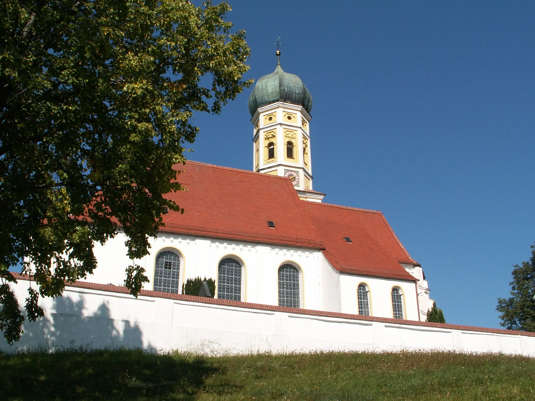 Photo showing: Kirche in Lindenberg, Stadt Buchloe