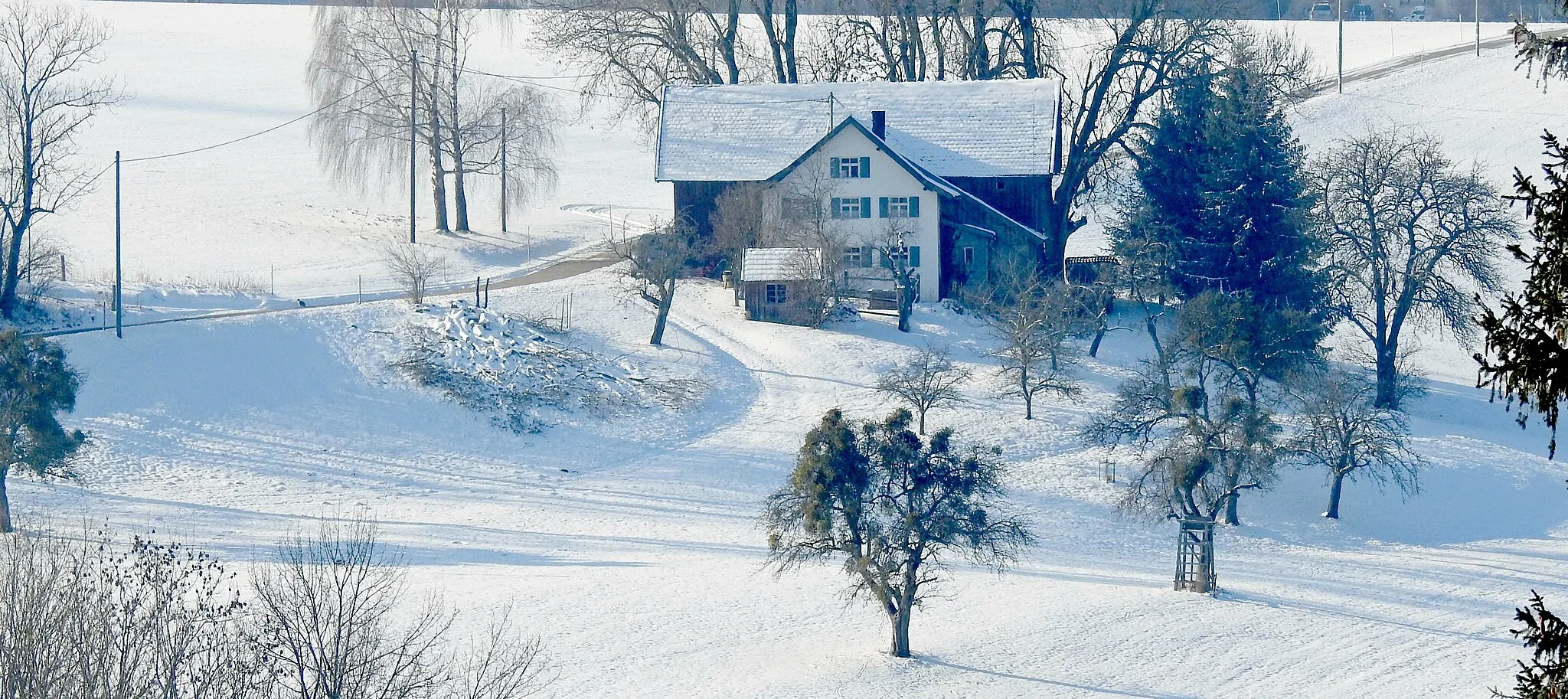 Photo showing: Einödhof bei Reichartsried, Eggenthal