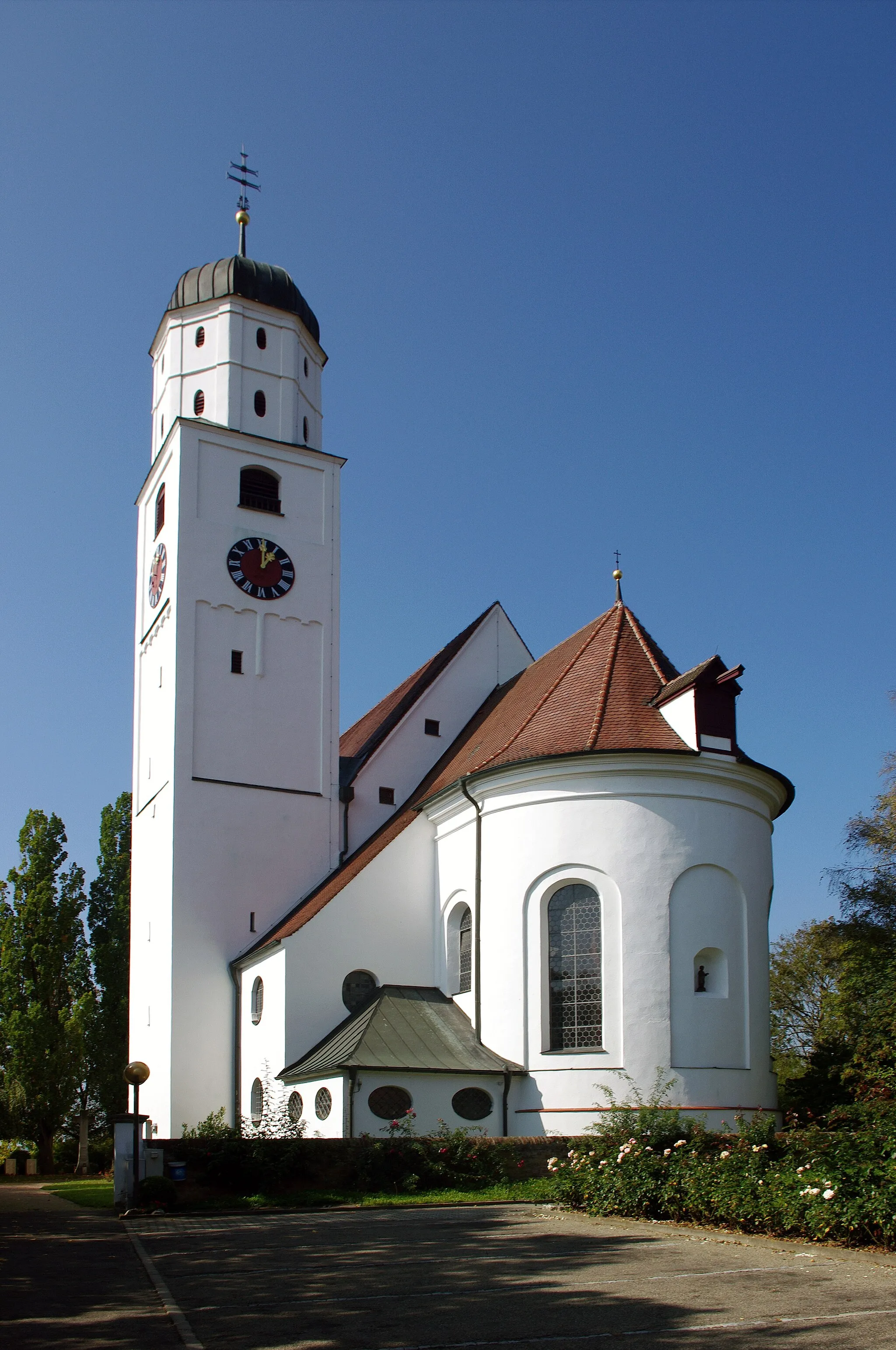 Photo showing: Pfarrkirche St. Martin im Vöhringer Stadtteil Illerberg
