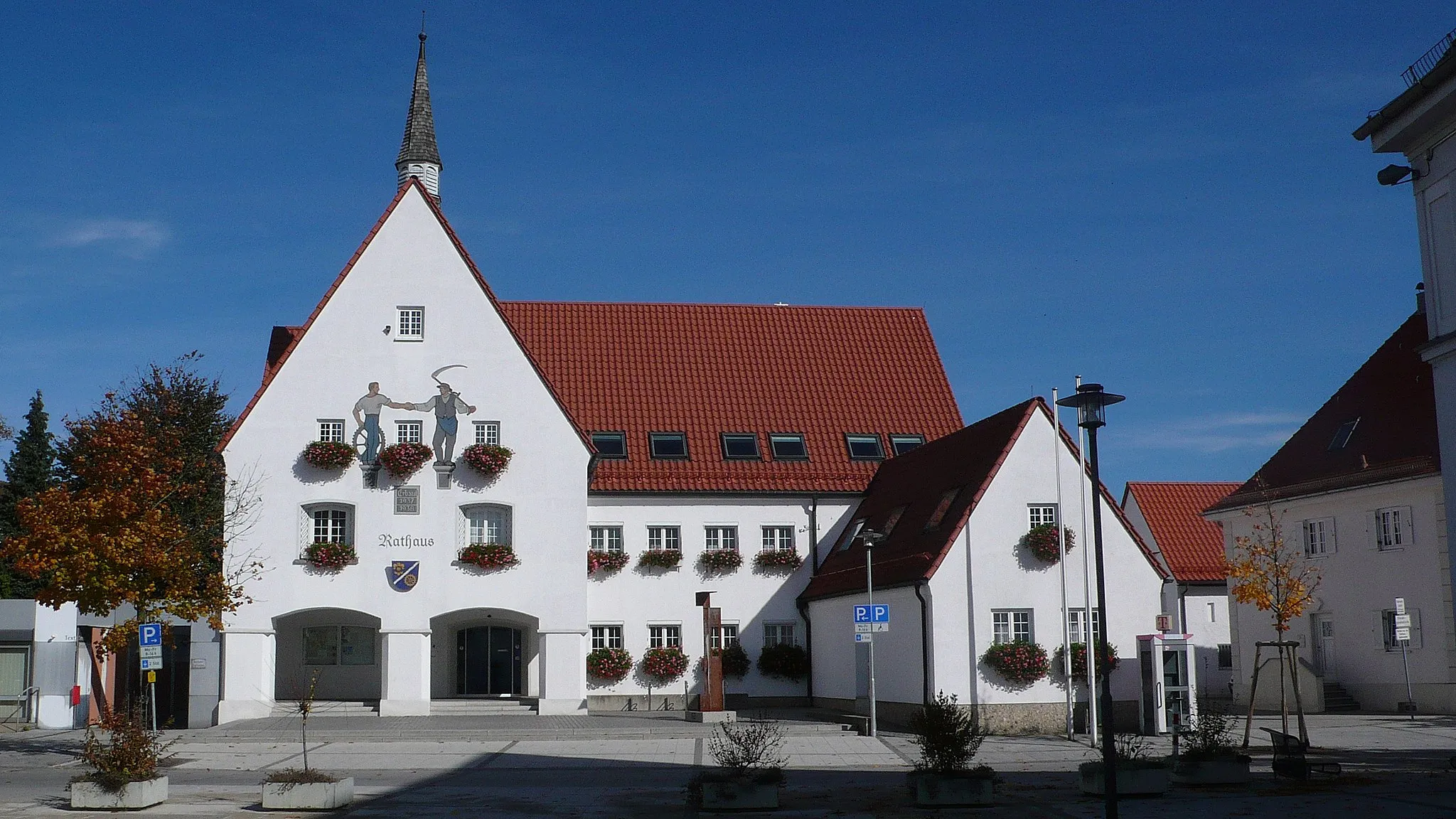 Photo showing: Rathaus Vöhringen