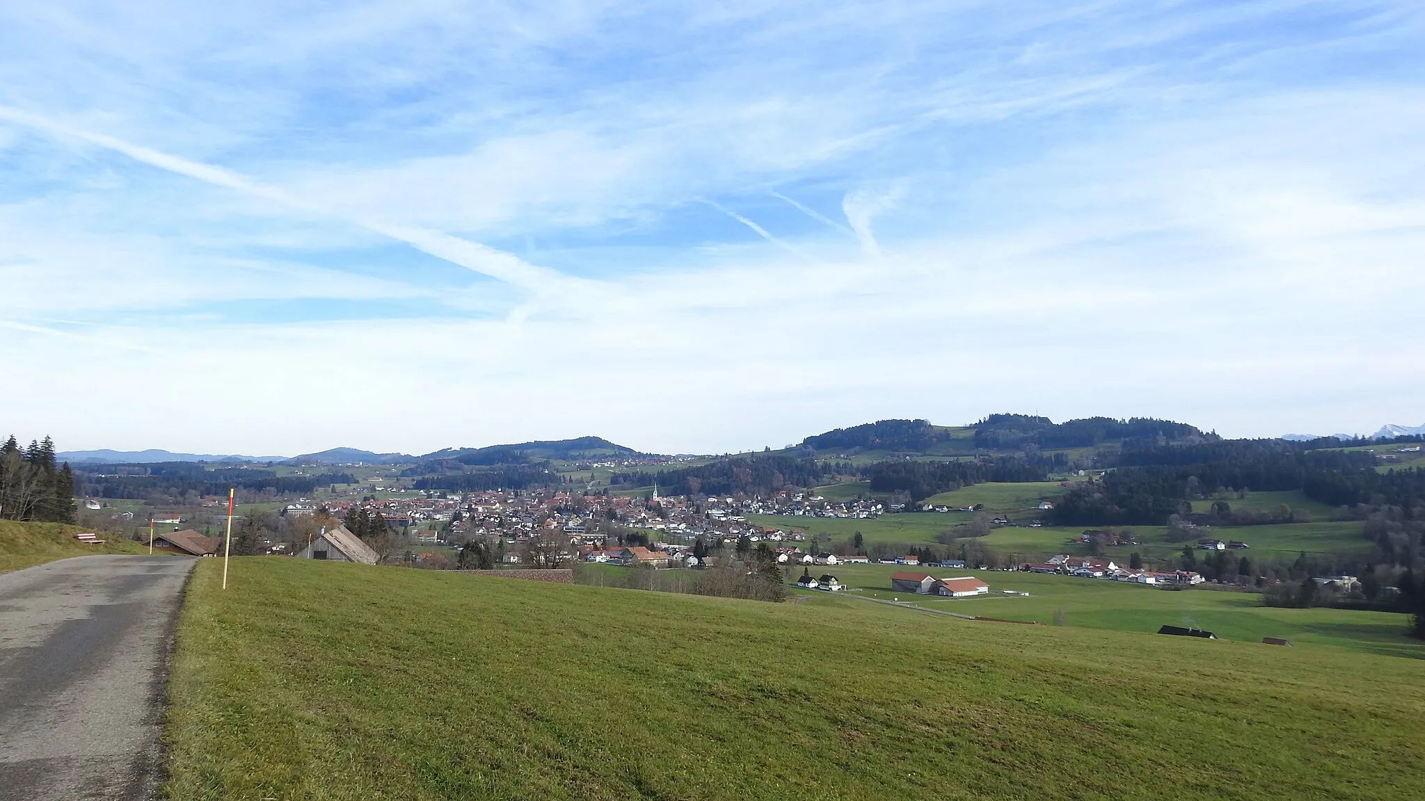 Photo showing: Weiler-Simmerberg von Westen