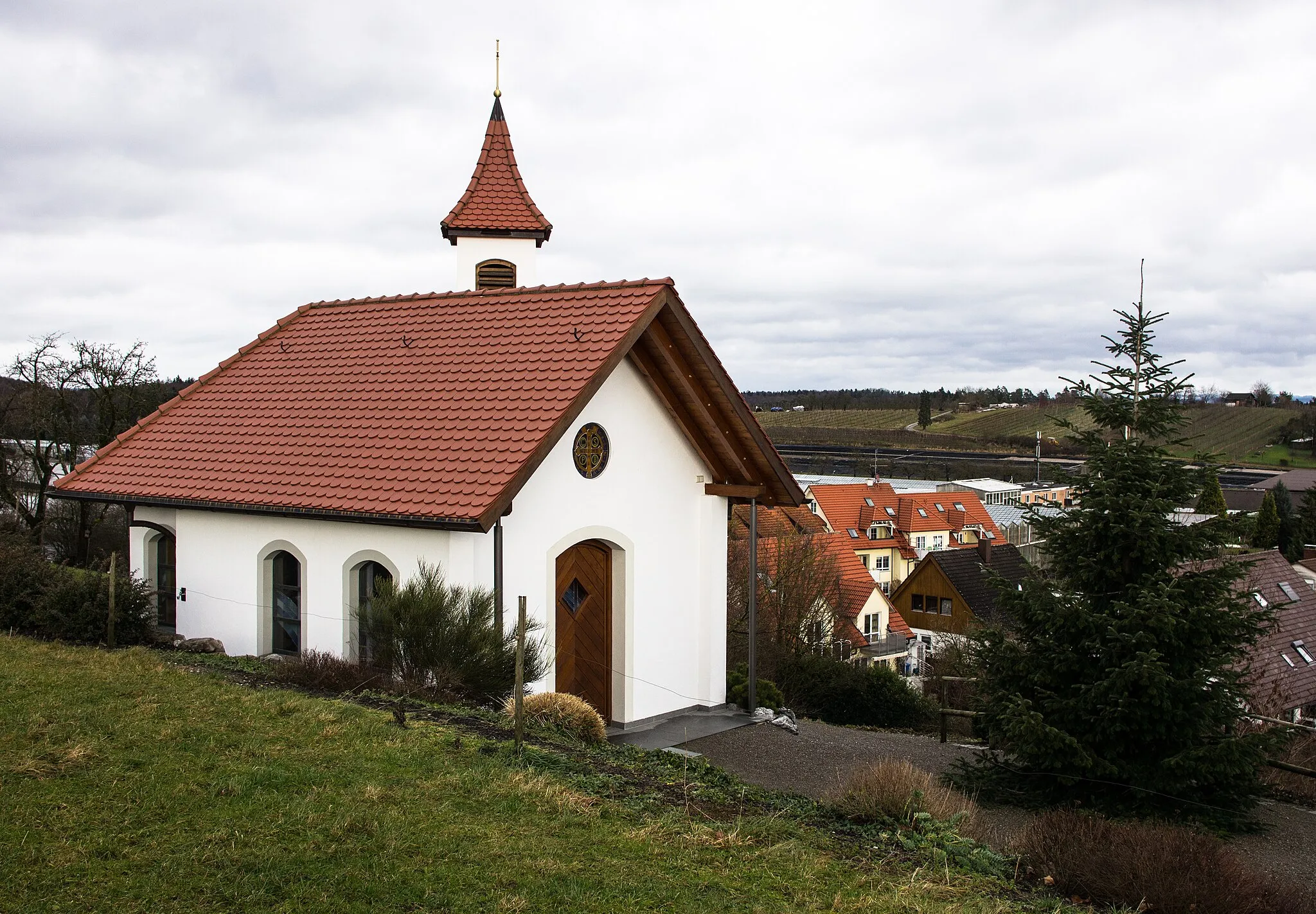 Photo showing: Chapel St. Benedikt in Friedrichshafen-Unterraderach, Lake Constance