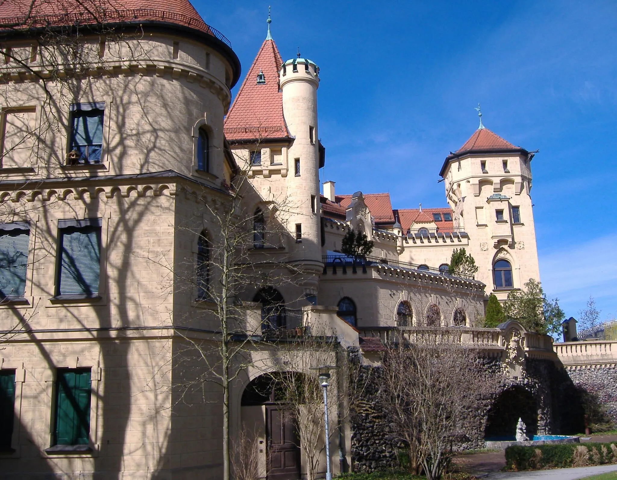 Photo showing: Hessingburg in Augsburg-Göggingen