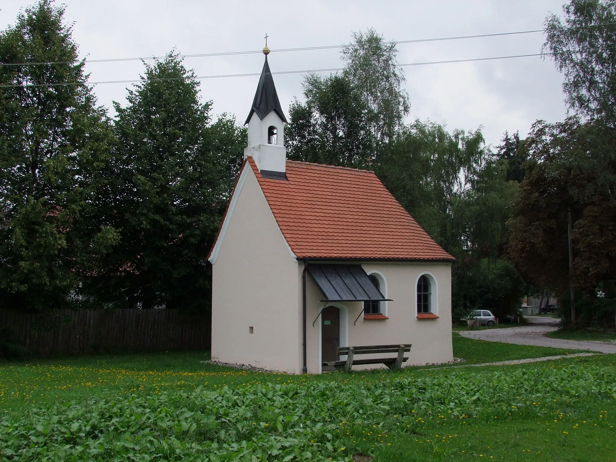 Photo showing: Die Kapelle zur Heiligen Kümmernis in Obergammenried, einem Ortsteil von Bad Wörishofen in Schwaben