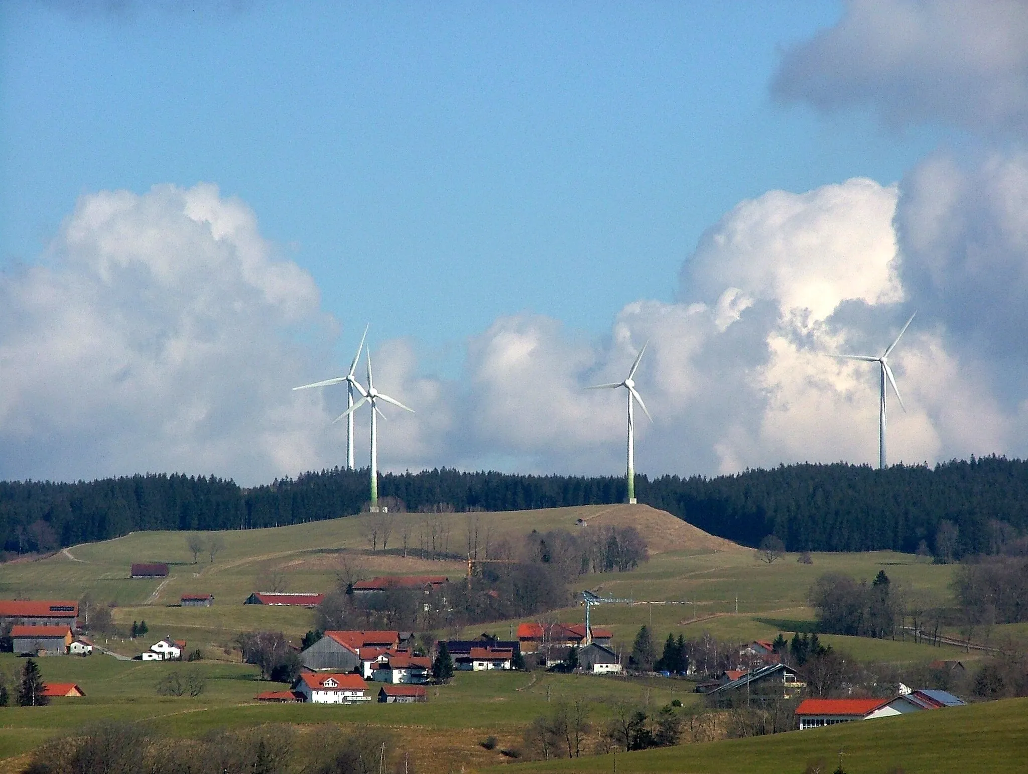 Photo showing: Windpark Wildpoldsried