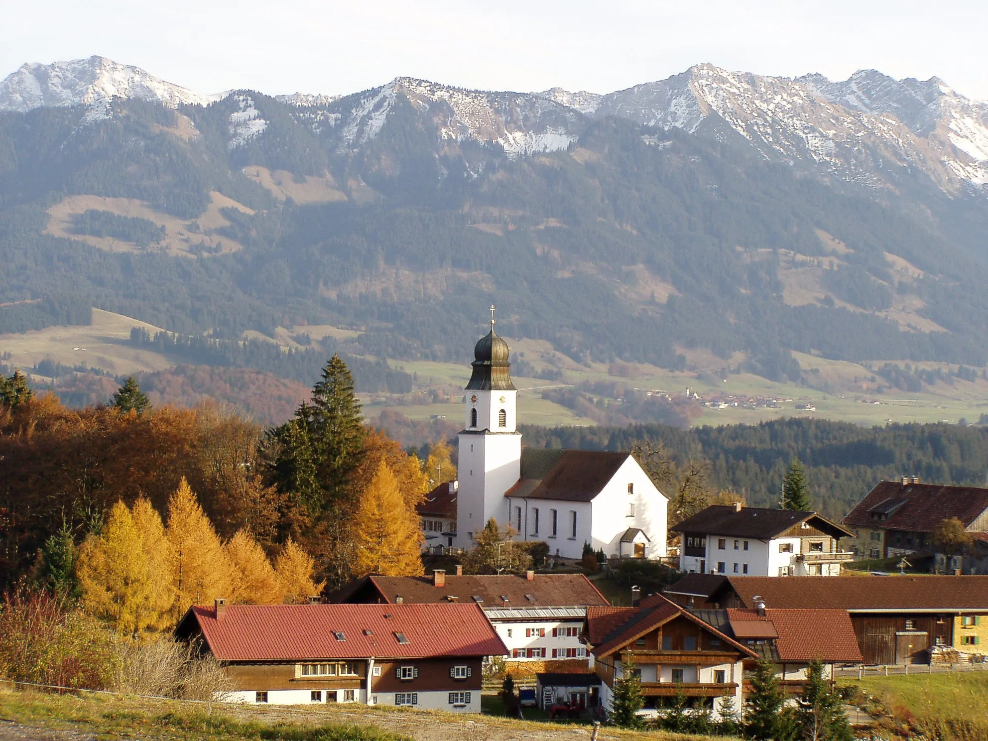 Photo showing: Ofterschwang, Oberallgäu