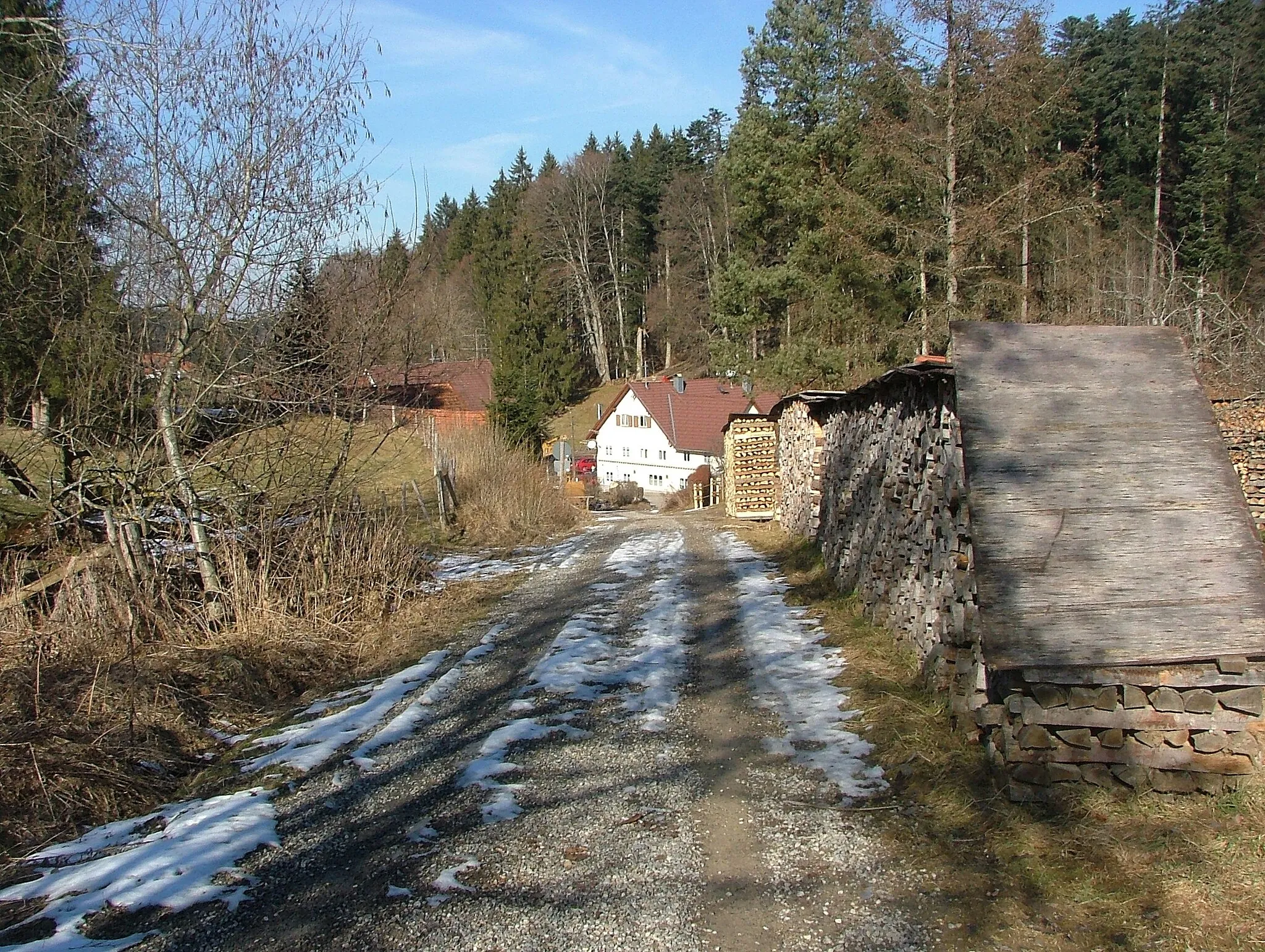 Photo showing: Forstwege  führen vom Ehwiestal nach Bärenwies