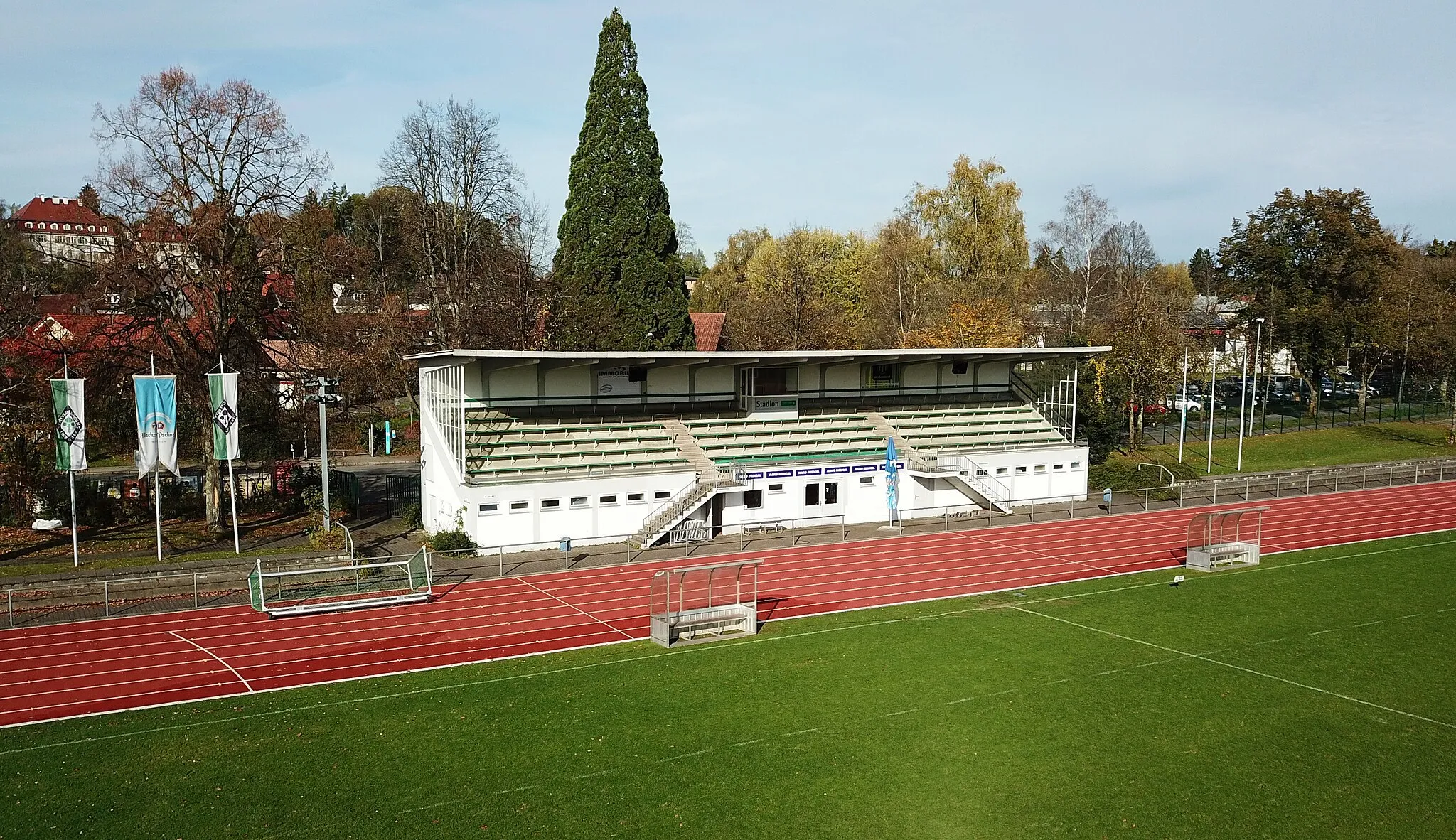 Photo showing: Städt. Stadion Lindau