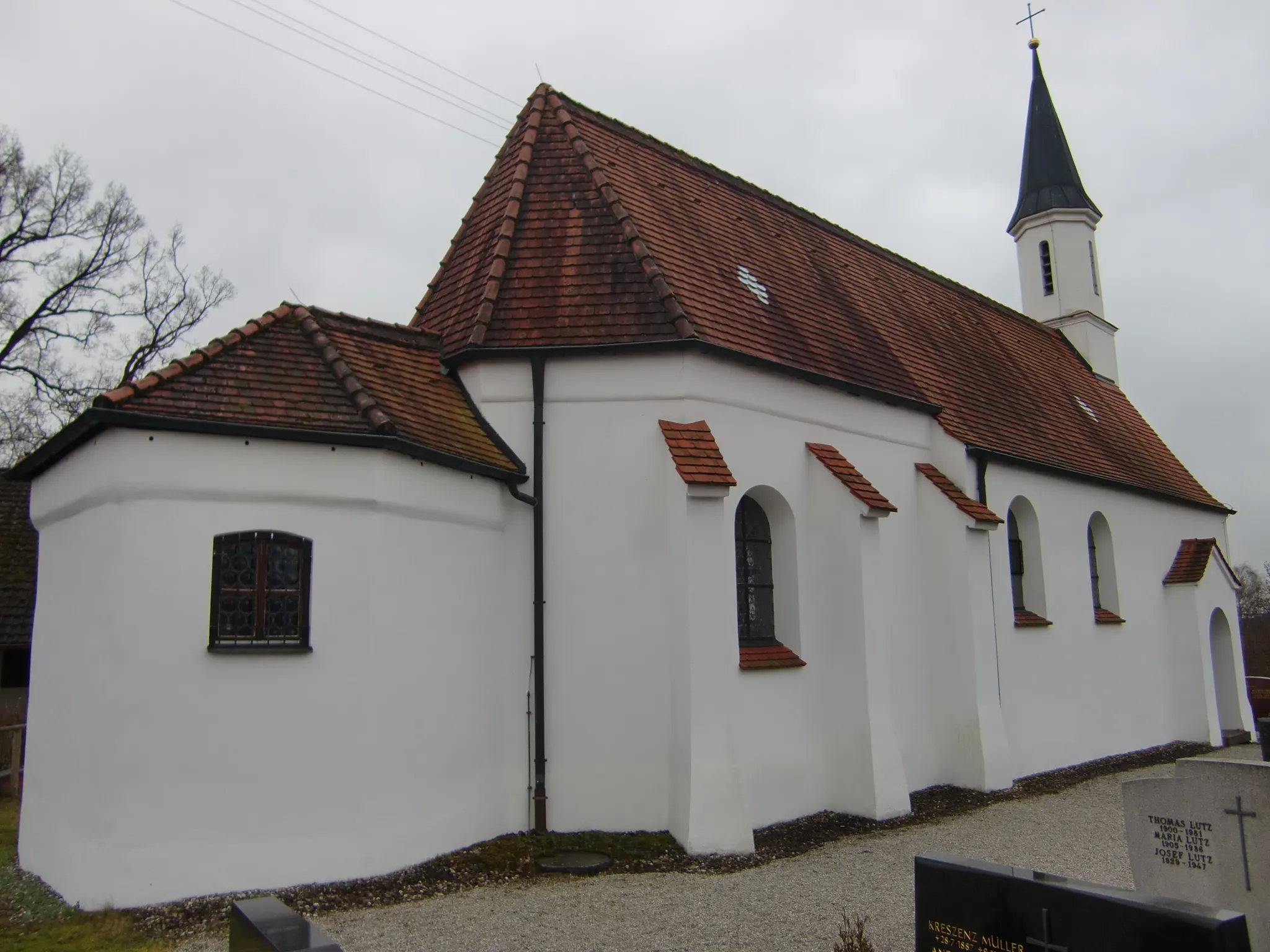Photo showing: Katholische Filialkirche St. Stephanus in Wiffertshausen