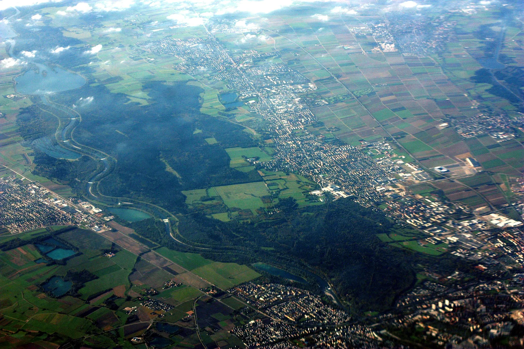 Photo showing: Flug von Frankfurt/Main nach Sofia; Start 10:12 MEZ; Landung 13:06 MEZ; Oktober 2010; Bilderklärung bei File:Flug Frankfurt Sofia 078.JPG