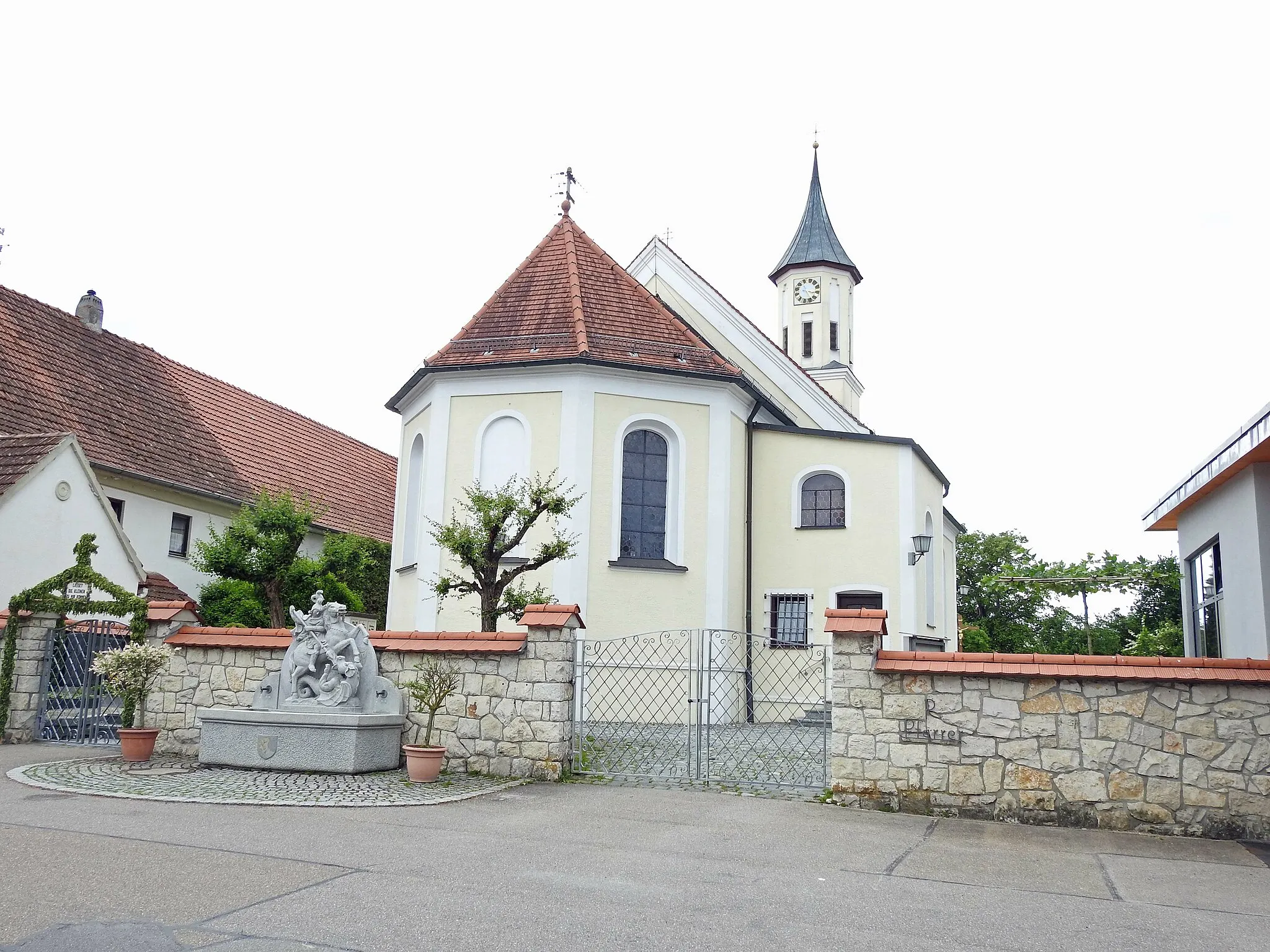 Photo showing: Kirche St. Georg in Wortelstetten, Buttenwiesen