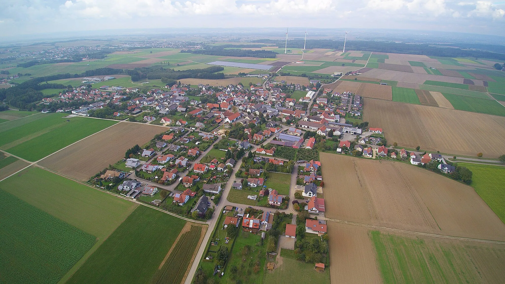 Photo showing: Ortsbild von Wortelstetten