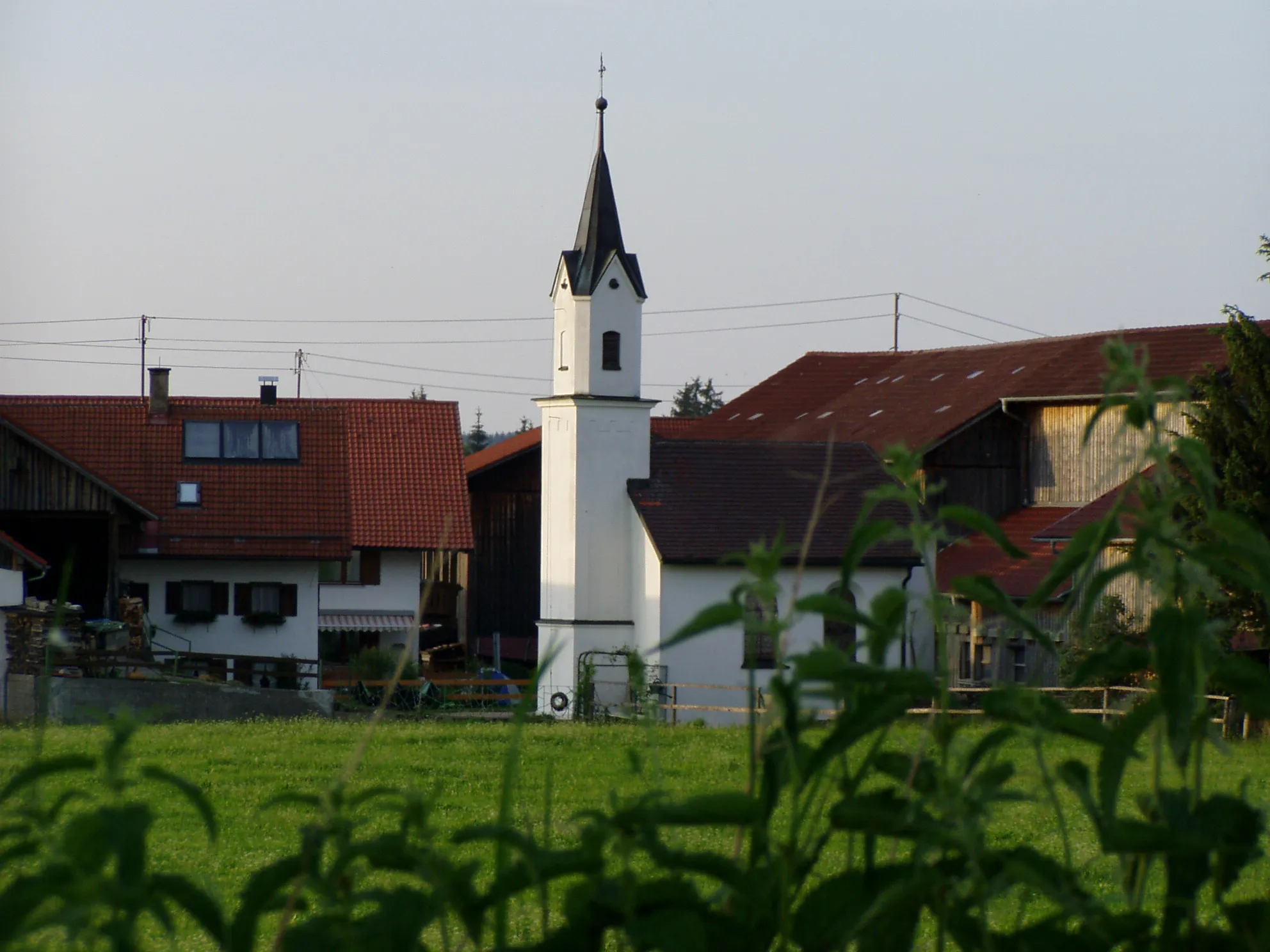 Photo showing: Kapelle in Osterried, Stadt Marktoberdorf