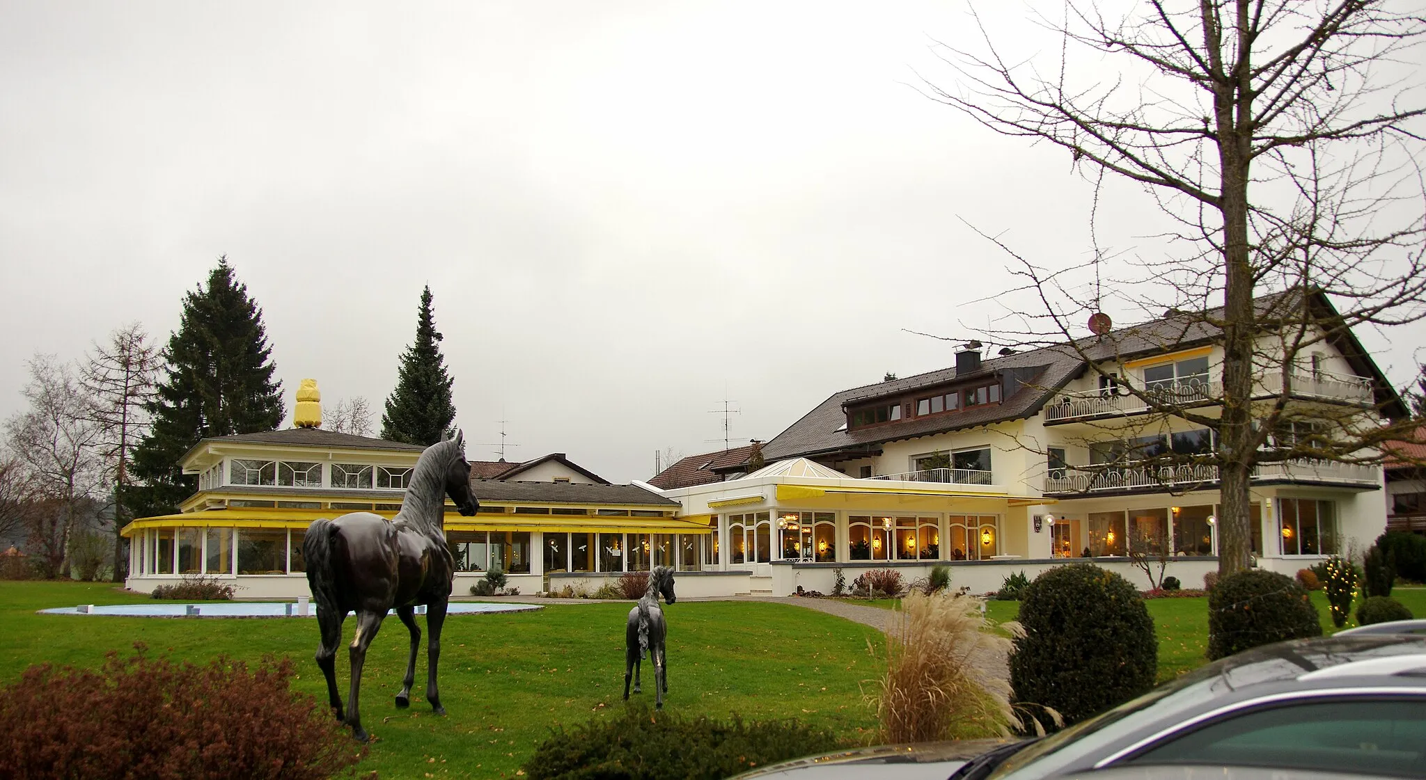 Photo showing: Das Café Schwermer in Bad Wörishofen